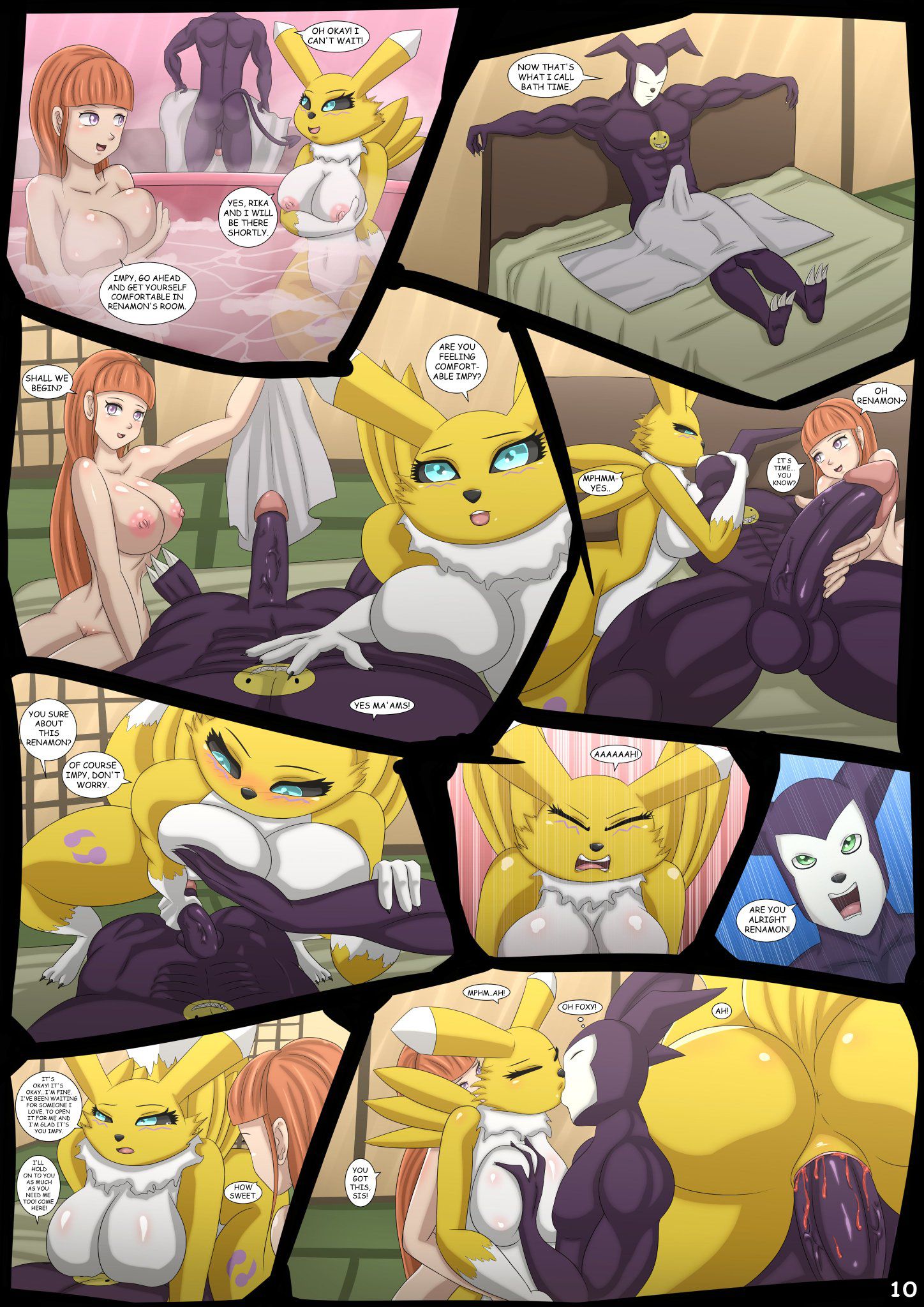 Biomerge Deviancy (Digimon) [Magnificent Sexy Gals] 1 . Biomerge Deviancy - Chapter 1 (Digimon) [Magnificent Sexy Gals] – page 13