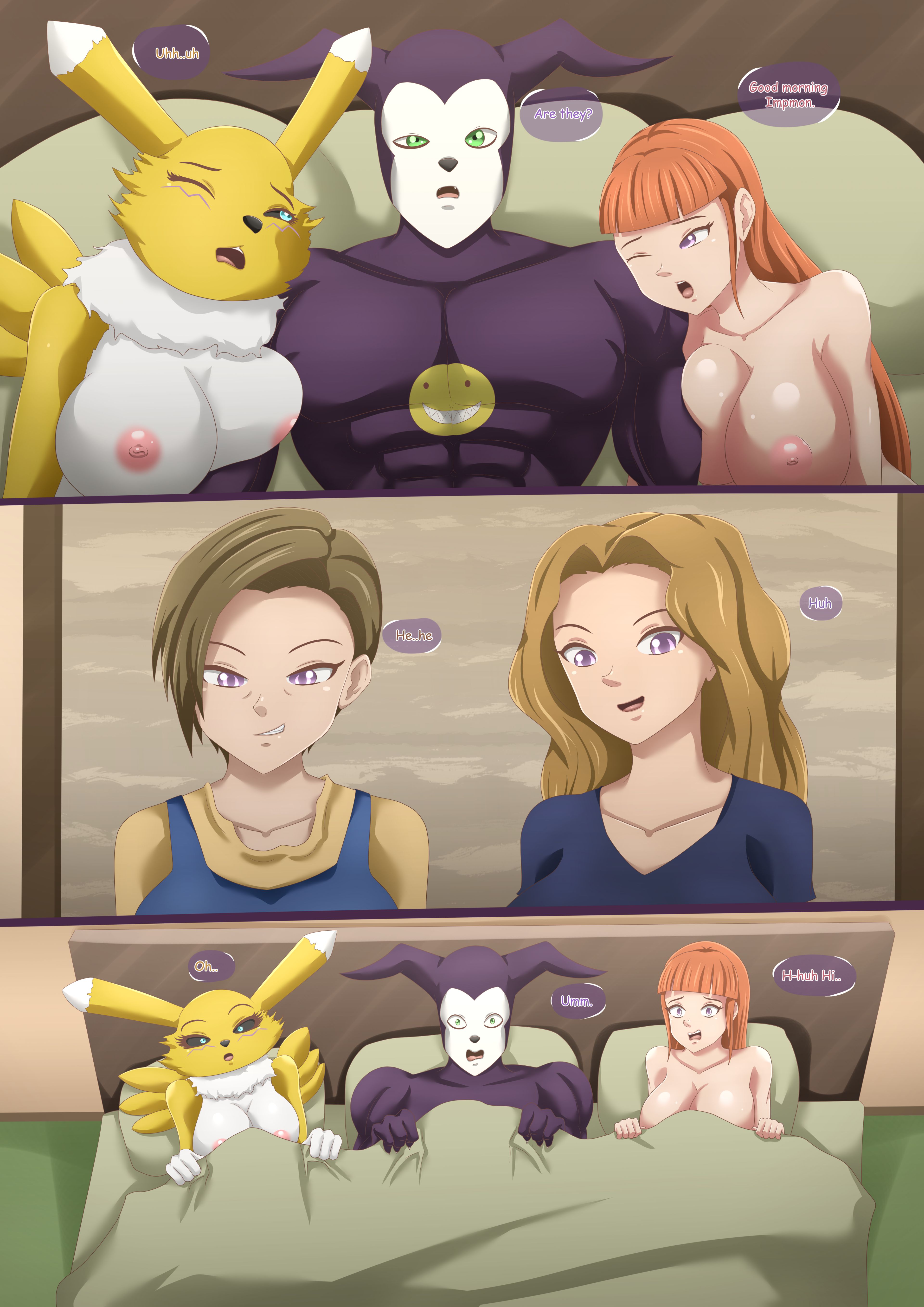 Biomerge Deviancy (Digimon) [Magnificent Sexy Gals] 2 . Biomerge Deviancy - Chapter 2 (Digimon) [Magnificent Sexy Gals] – page 4