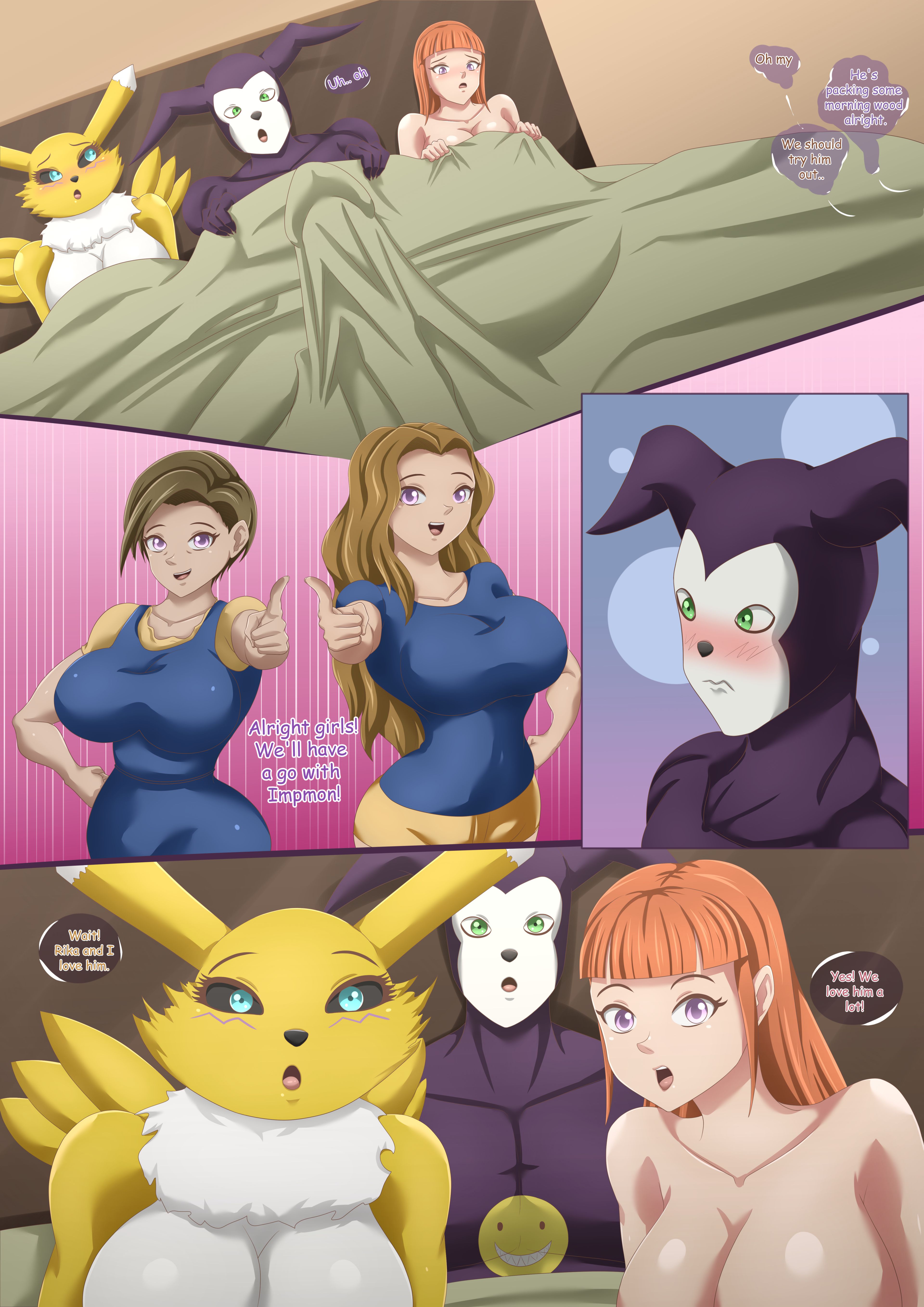 Biomerge Deviancy (Digimon) [Magnificent Sexy Gals] 2 . Biomerge Deviancy - Chapter 2 (Digimon) [Magnificent Sexy Gals] – page 5