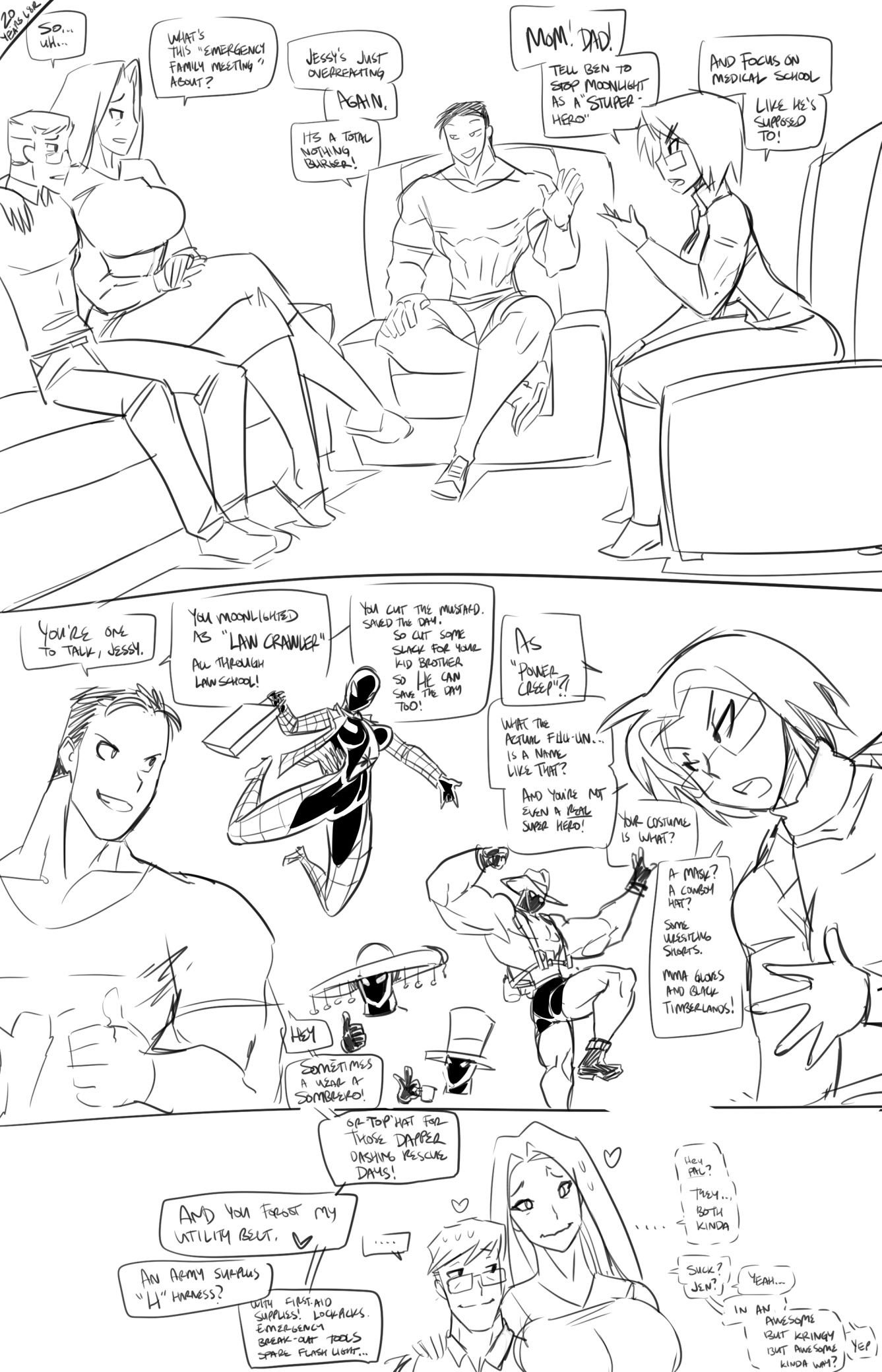 Super Quick (Spider-Man , Savage She-Hulk) [Fred Perry] 1 . Super Quick - Chapter 1 (Spider-Man , Savage She-Hulk) [Fred Perry] – page 11
