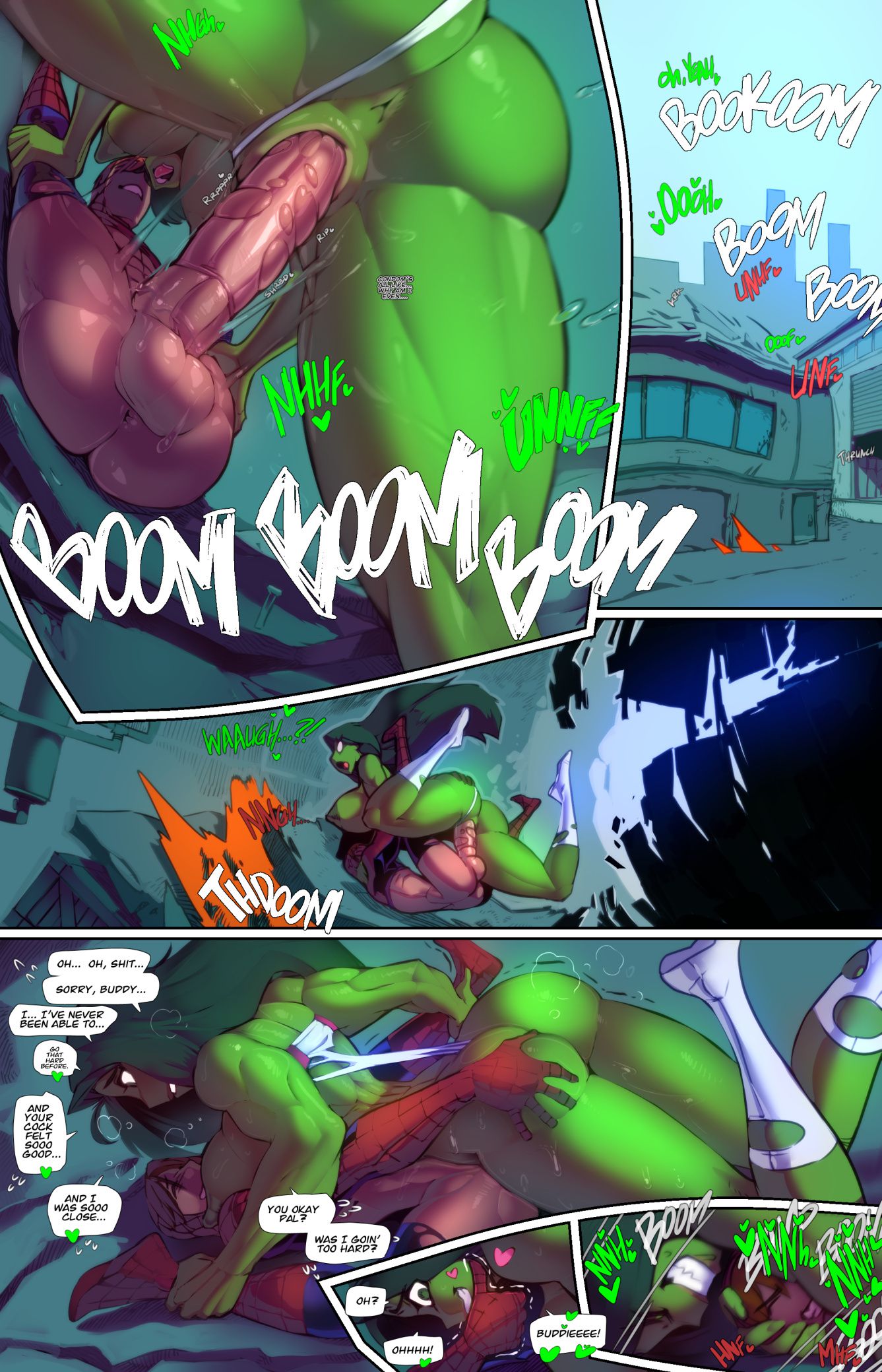 Super Quick (Spider-Man , Savage She-Hulk) [Fred Perry] 1 . Super Quick - Chapter 1 (Spider-Man , Savage She-Hulk) [Fred Perry] – page 8