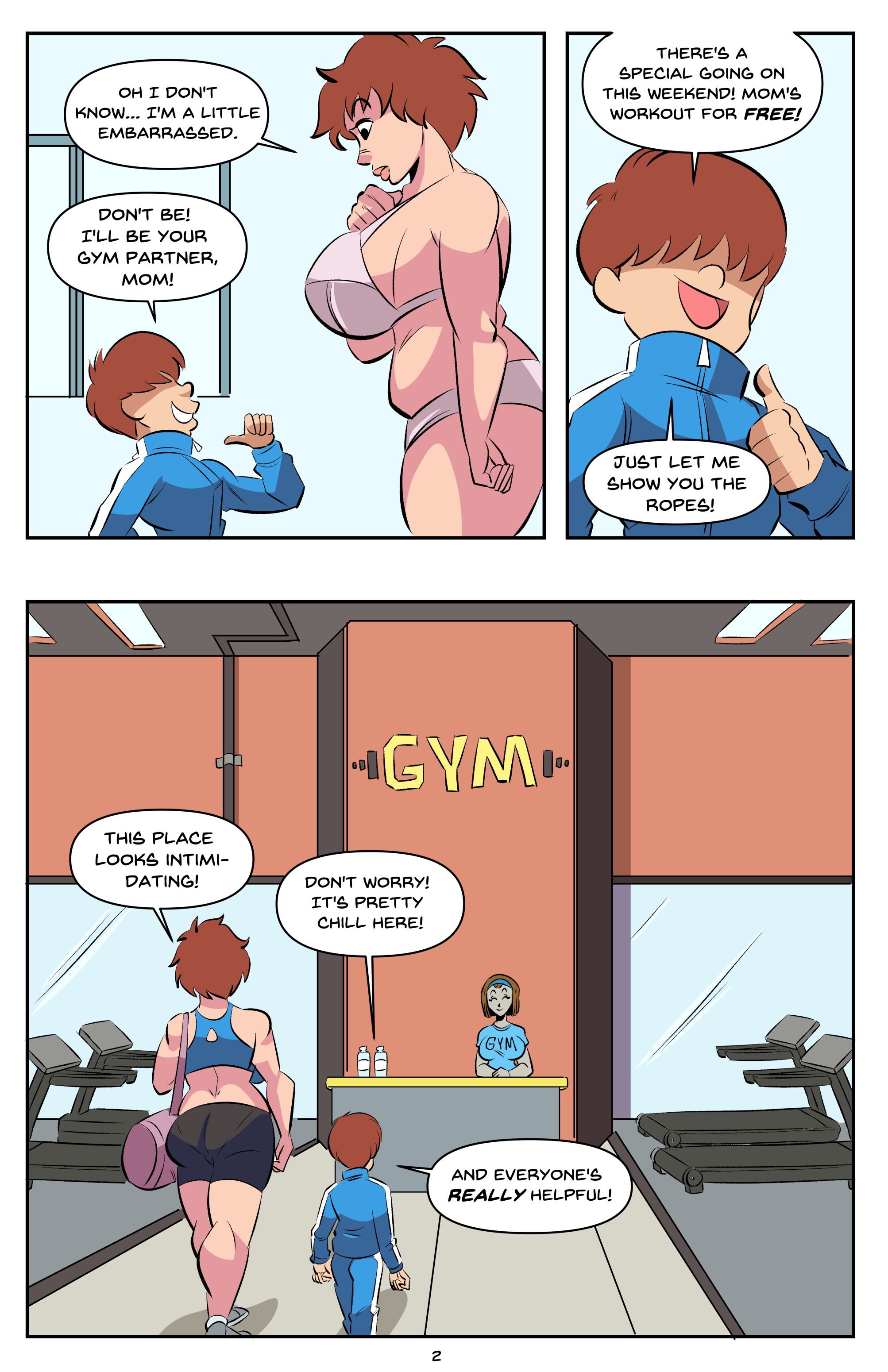 Mother’s Day Workout [Glassfish] 1 . Mother's Day Workout - Chapter 1 [Glassfish] – page 3