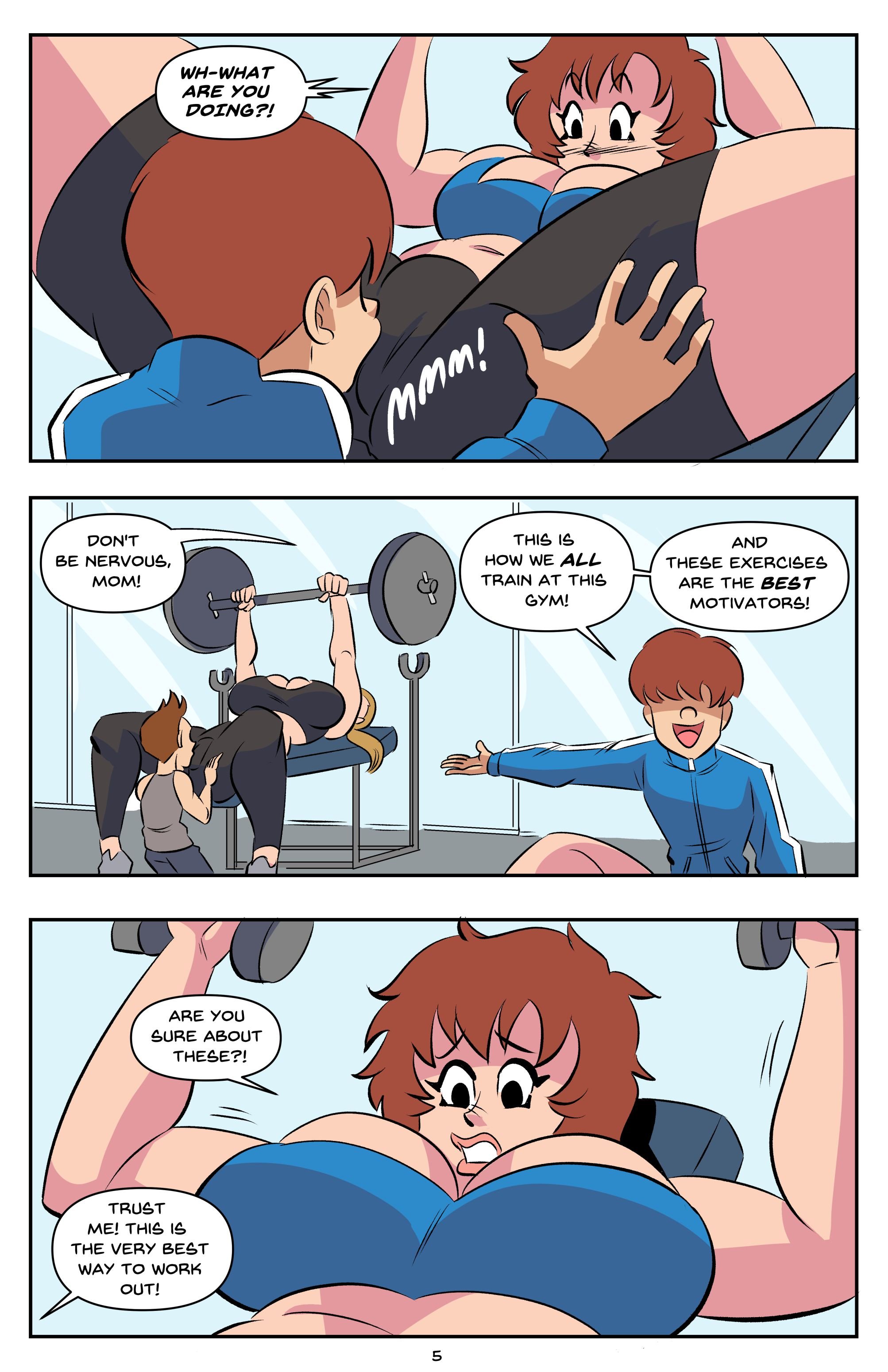 Mother’s Day Workout [Glassfish] 1 . Mother's Day Workout - Chapter 1 [Glassfish] – page 6