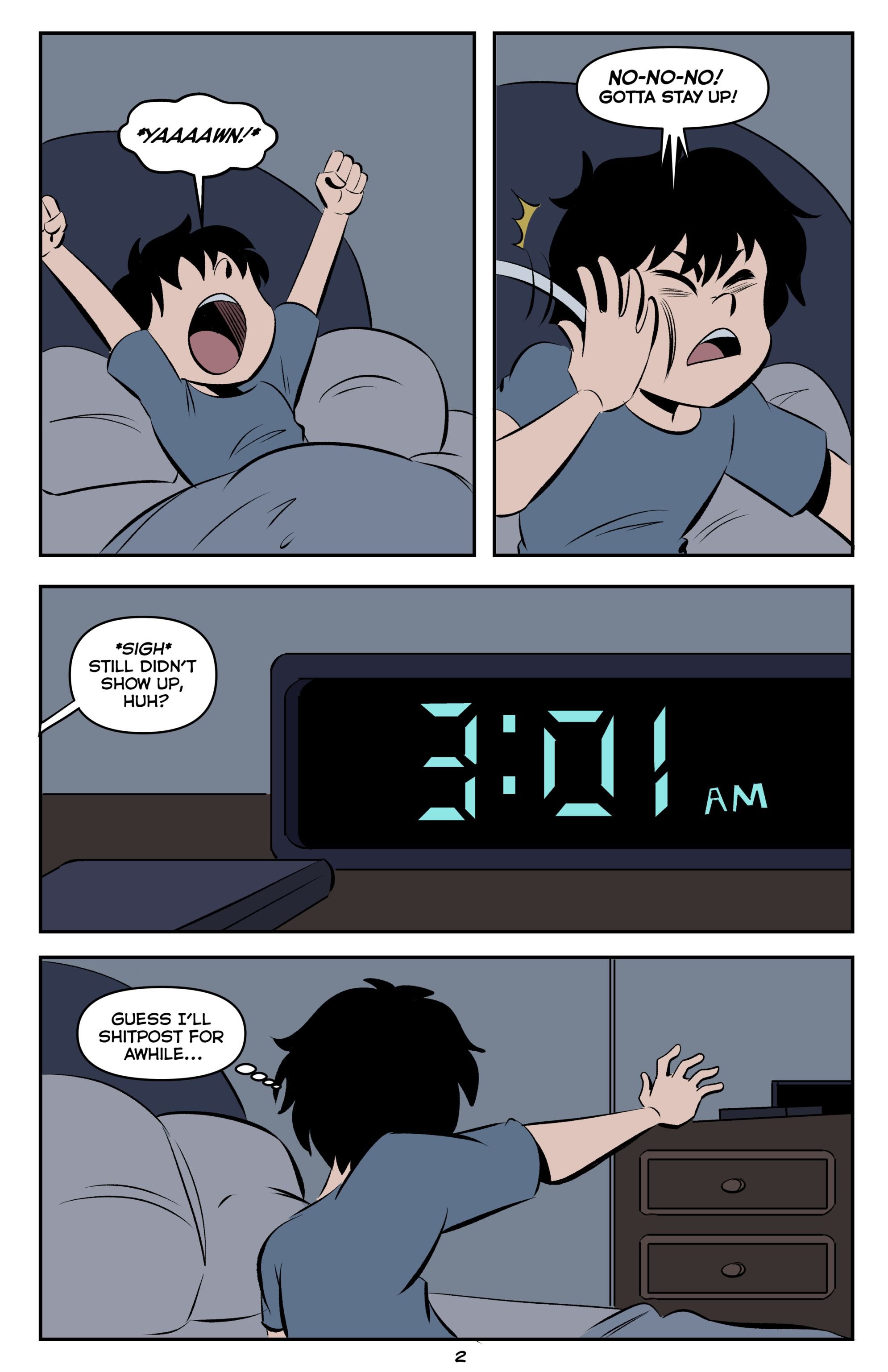 I’ll Stay Up As Long As I Have To! [Glassfish] 1 . I'll Stay Up As Long As I Have To! - Chapter 1 [Glassfish] – page 3