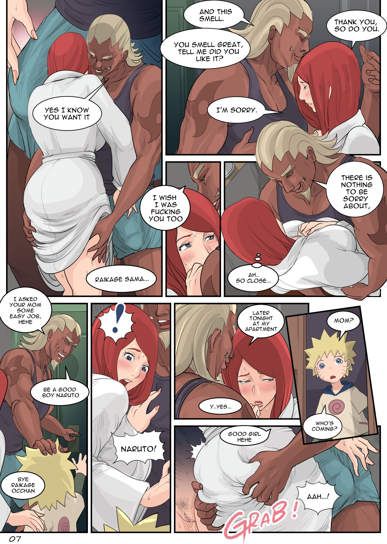 MILF Complex (Naruto) [RaikageArt | Sichan] 1 . MILF Complex  - Chapter 1 (Naruto) [RaikageArt | Sichan] – page 8