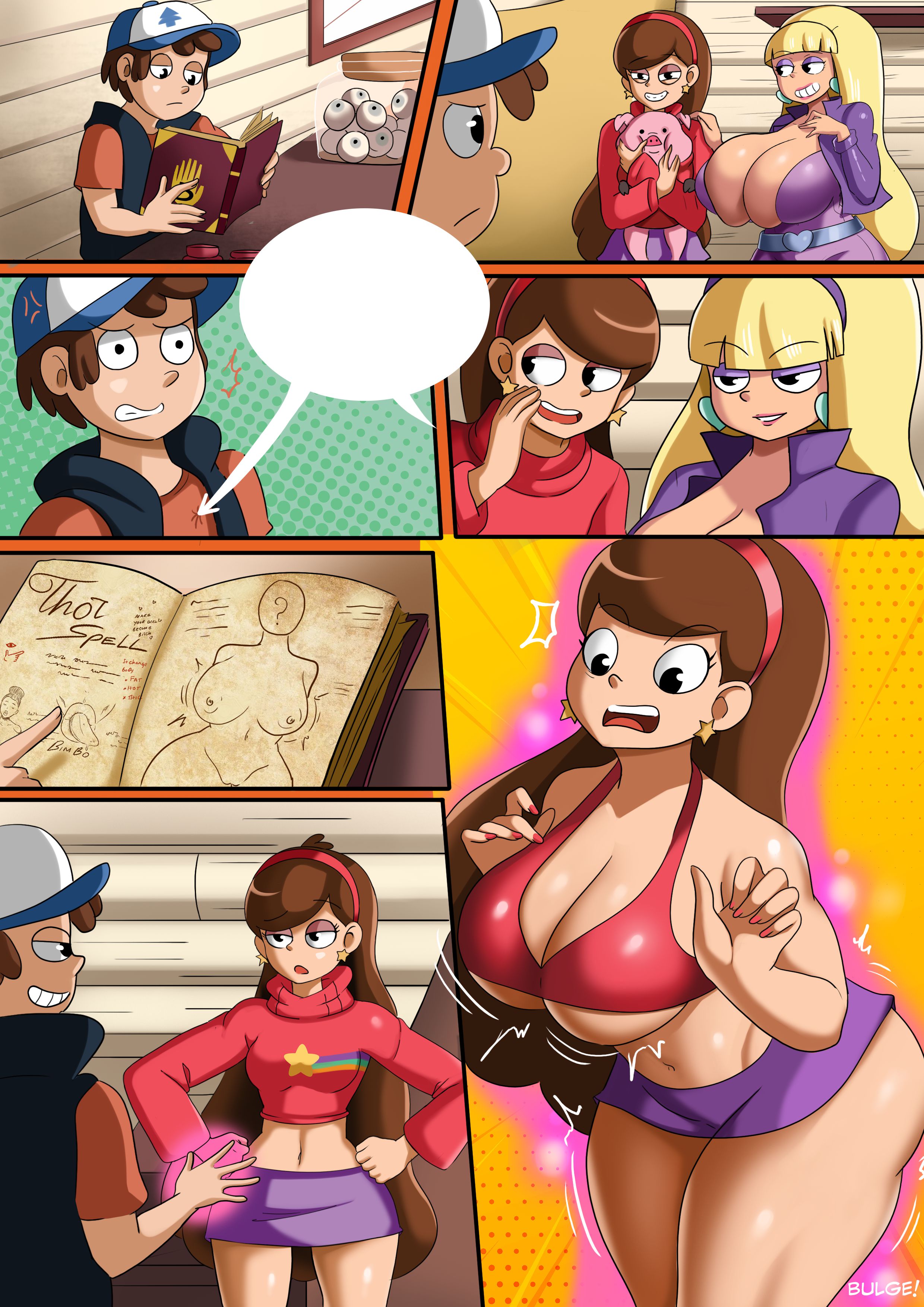 Thot Spell (Gravity Falls) [VN Simp] 1 . Thot Spell - Chapter 1 (Gravity Falls) [Vn Simp] – page 8
