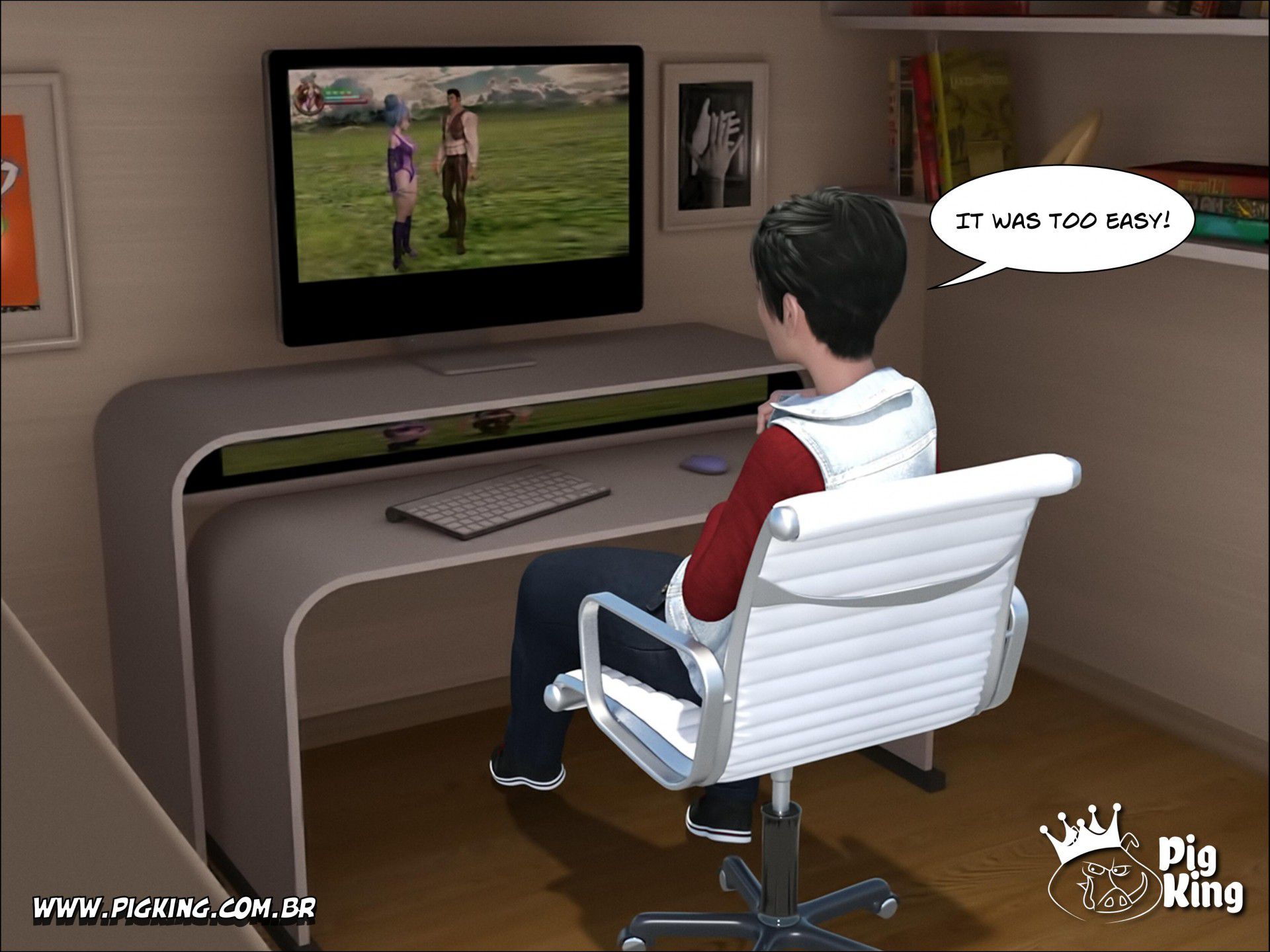 Video Game Master – Brix [PigKing] 1 . Video Game Master - Brix - Chapter 1 [PigKing] – page 12