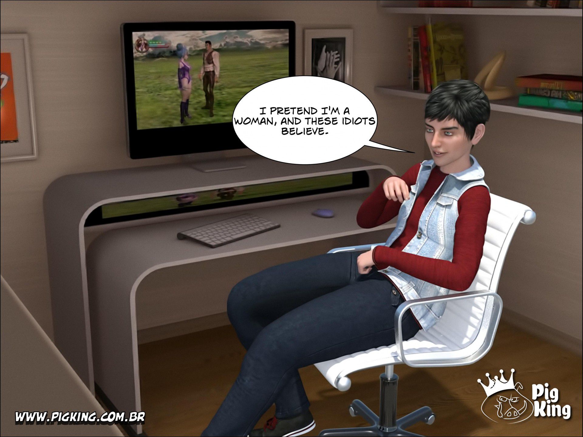 Video Game Master – Brix [PigKing] 1 . Video Game Master - Brix - Chapter 1 [PigKing] – page 13