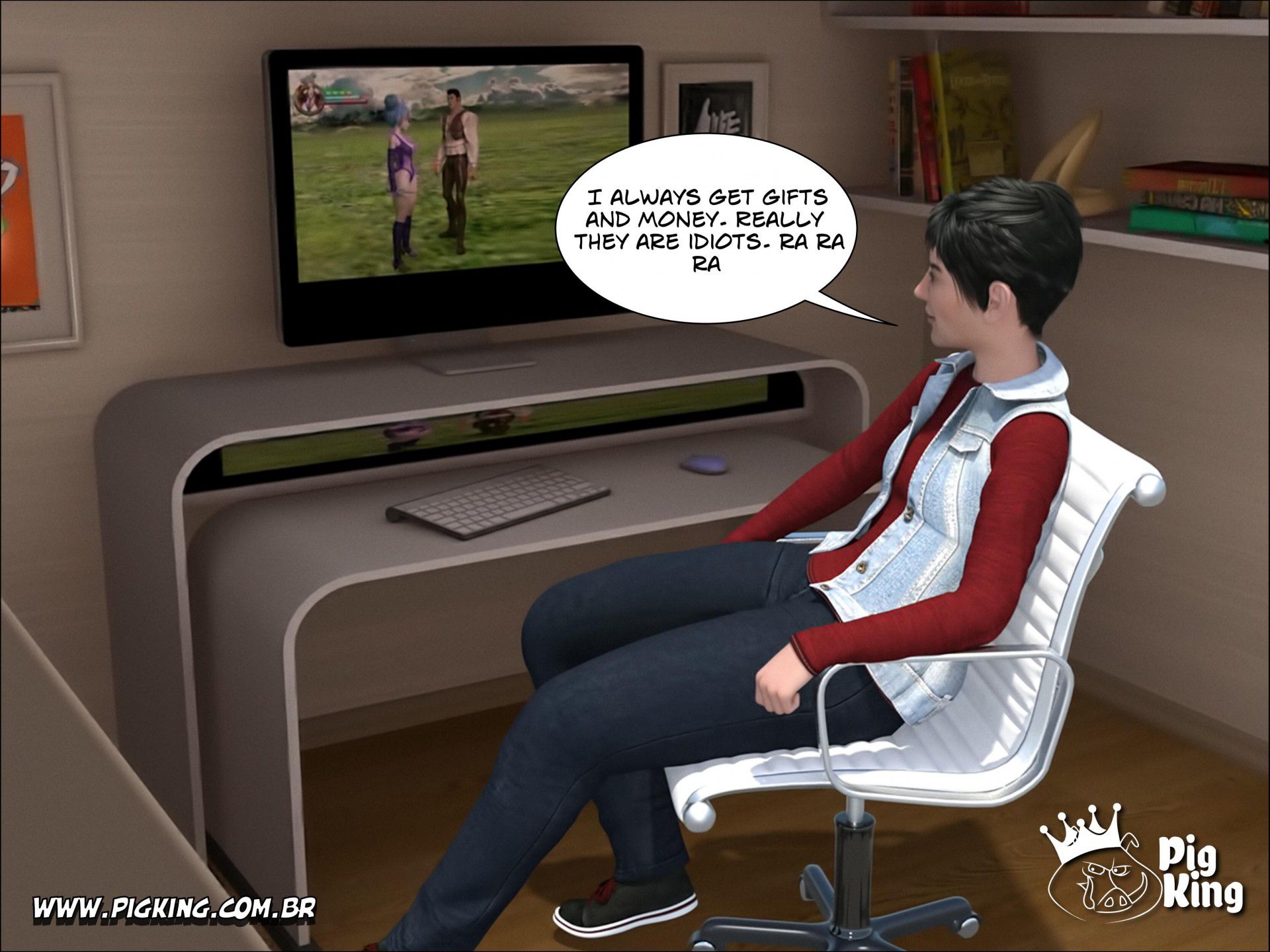Video Game Master – Brix [PigKing] 1 . Video Game Master - Brix - Chapter 1 [PigKing] – page 14