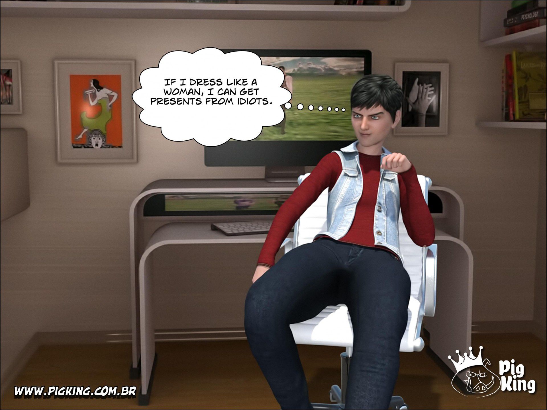 Video Game Master – Brix [PigKing] 1 . Video Game Master - Brix - Chapter 1 [PigKing] – page 16