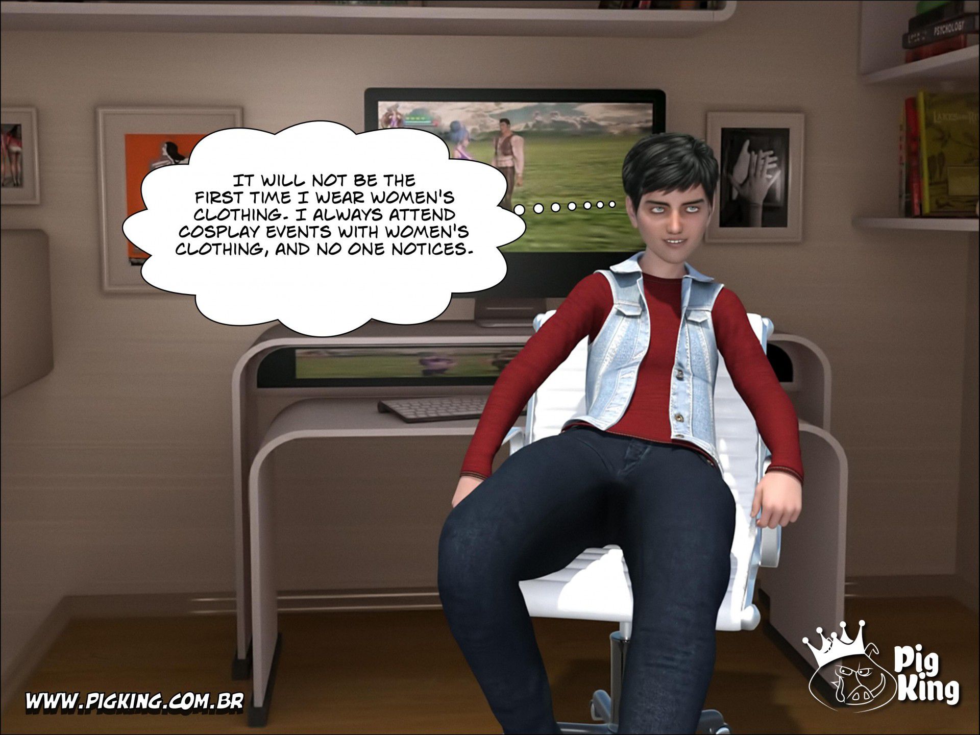 Video Game Master – Brix [PigKing] 1 . Video Game Master - Brix - Chapter 1 [PigKing] – page 17