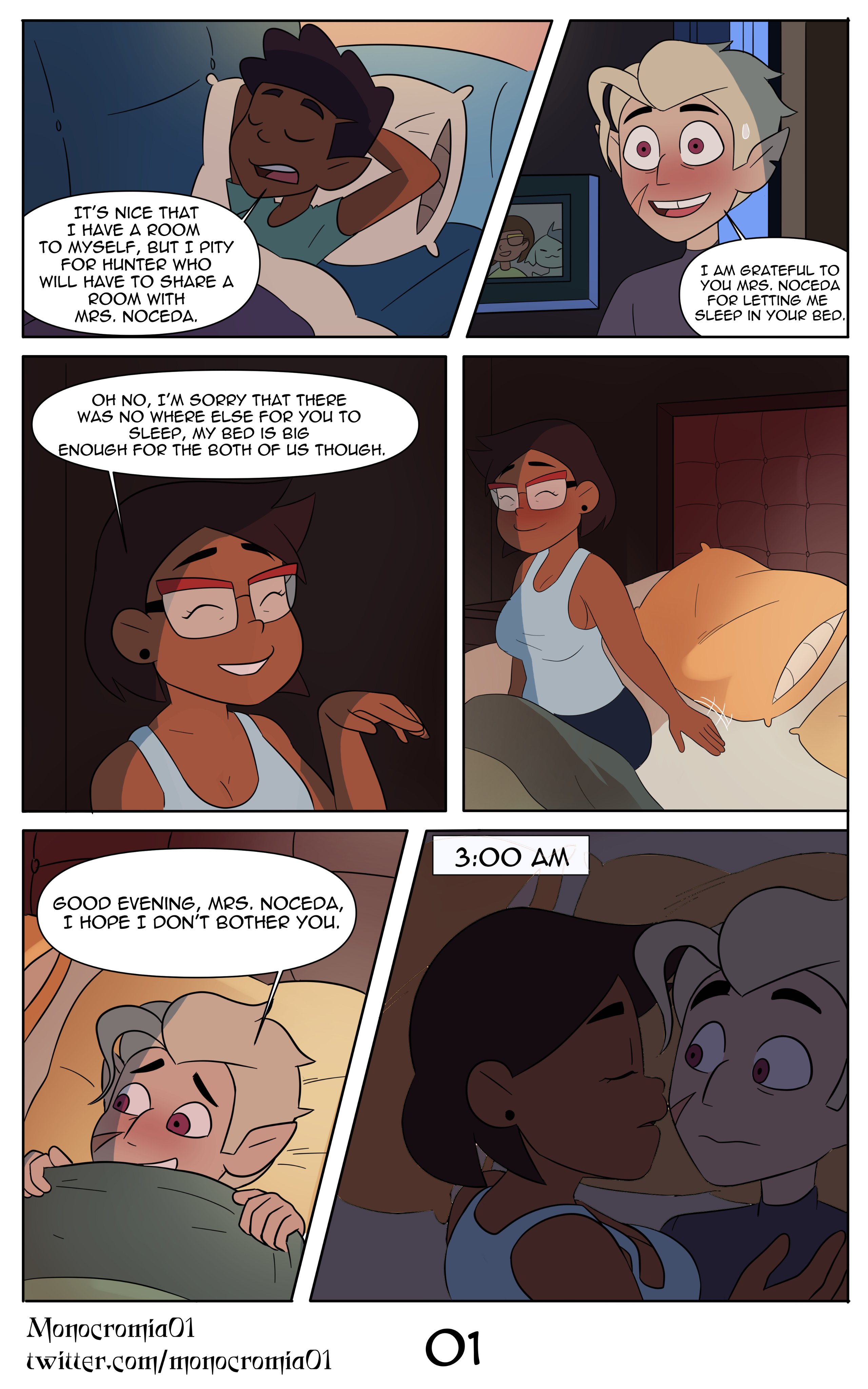 Sweet Home (The Owl House) [Monocromia01] 1 . Sweet Home - Chapter 1 (The Owl House) [Monocromia01] – page 1