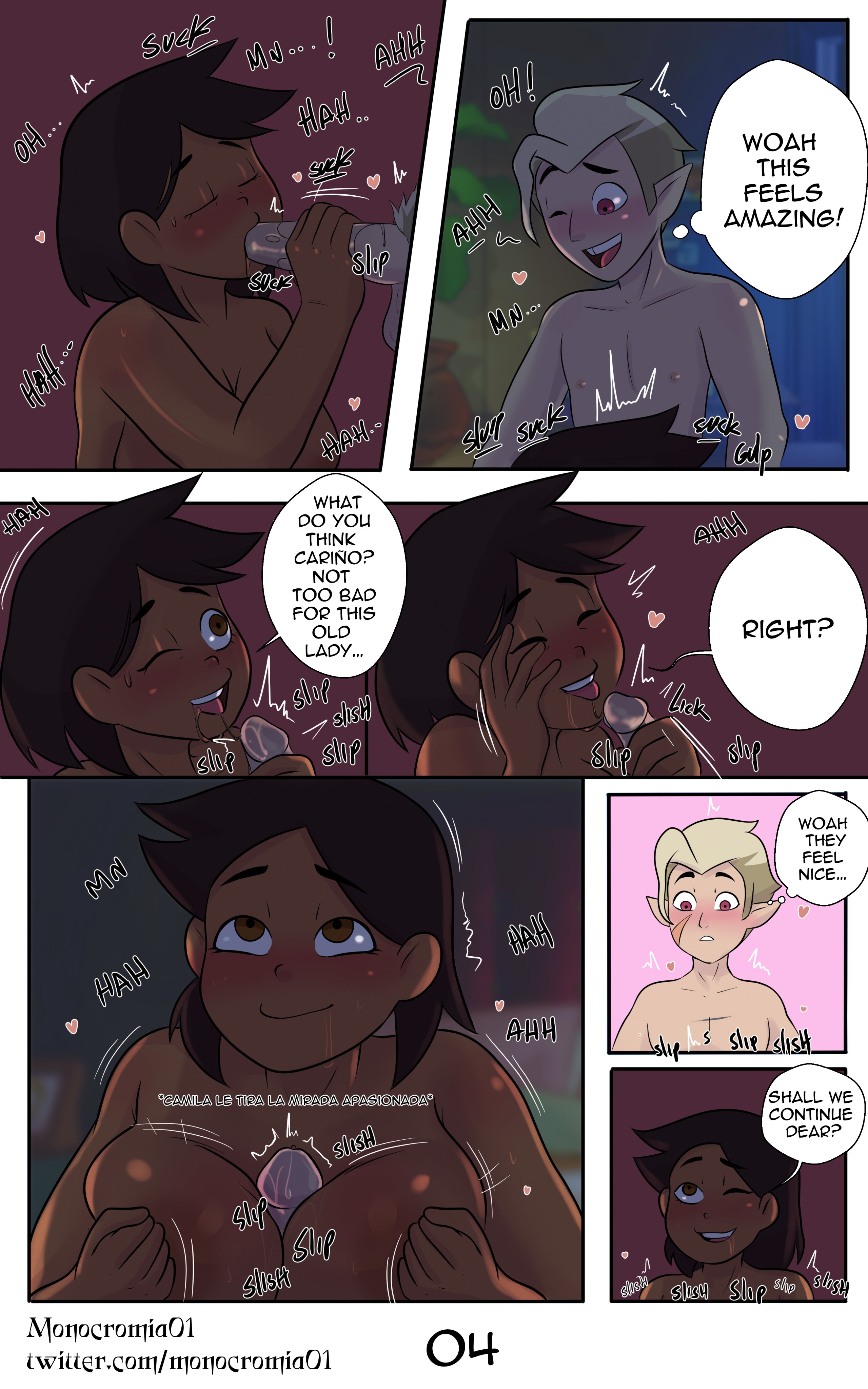 Sweet Home (The Owl House) [Monocromia01] 1 . Sweet Home - Chapter 1 (The Owl House) [Monocromia01] – page 4