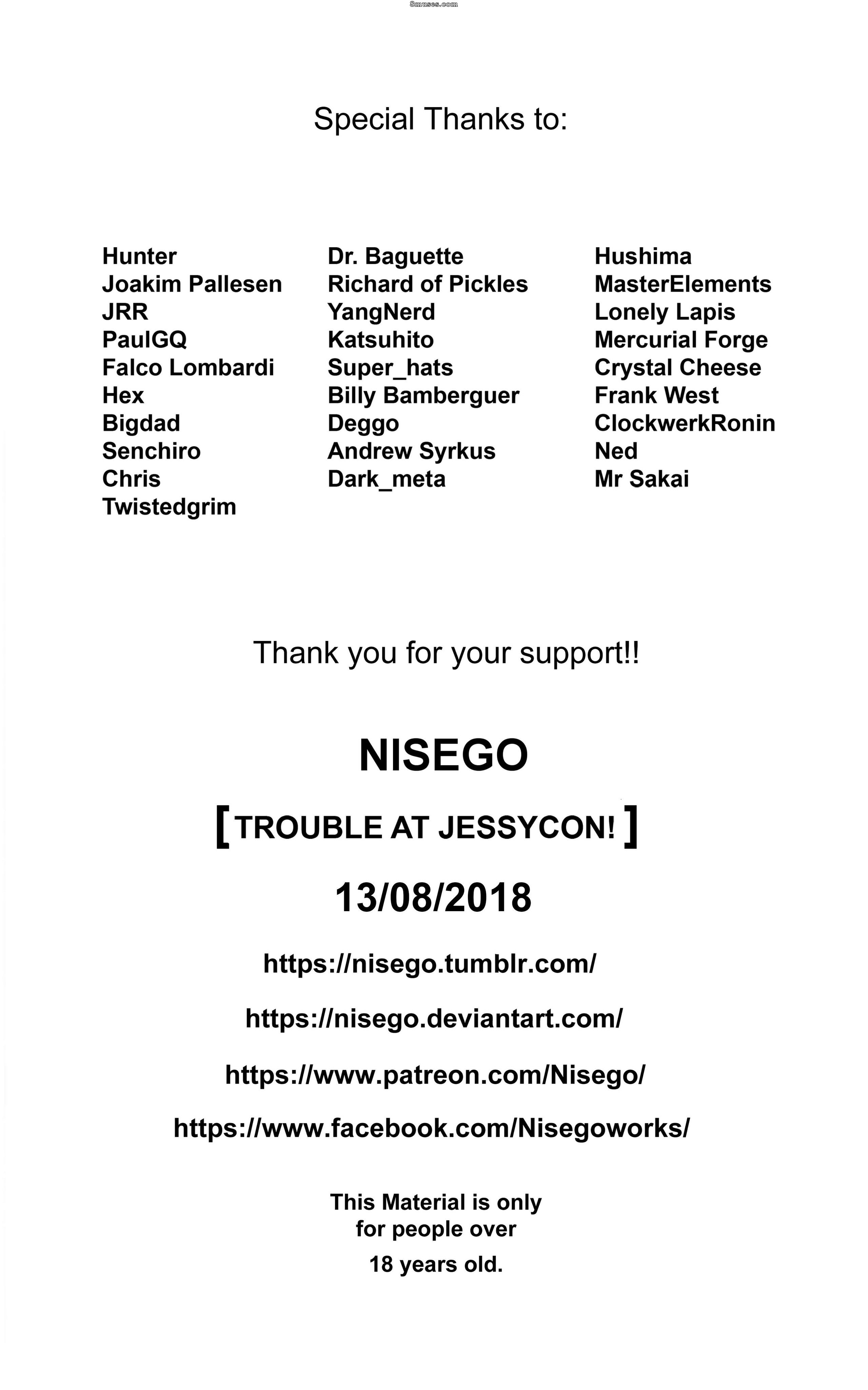 Trouble At Jessycon! [Nisego] 1 . Trouble At Jessycon! - Chapter 1 [Nisego] – page 20