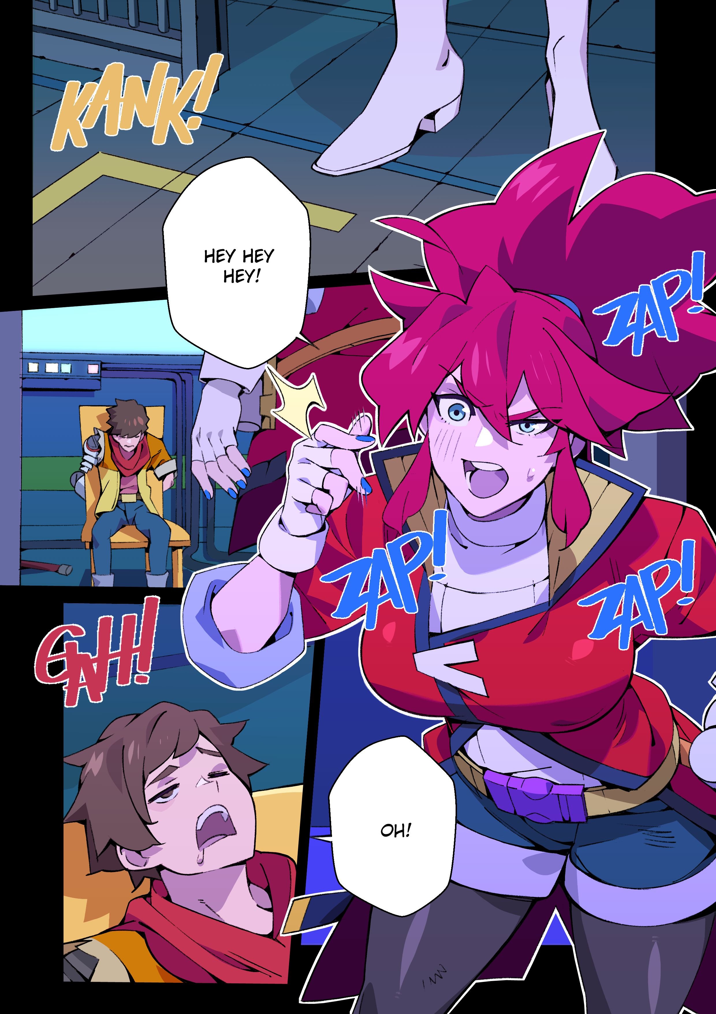 Korsica’s Interrogation (Hi-Fi Rush) [Nisego] 1 . Korsica's Interrogation - Chapter 1 (Hi-Fi Rush) [Nisego] – page 4