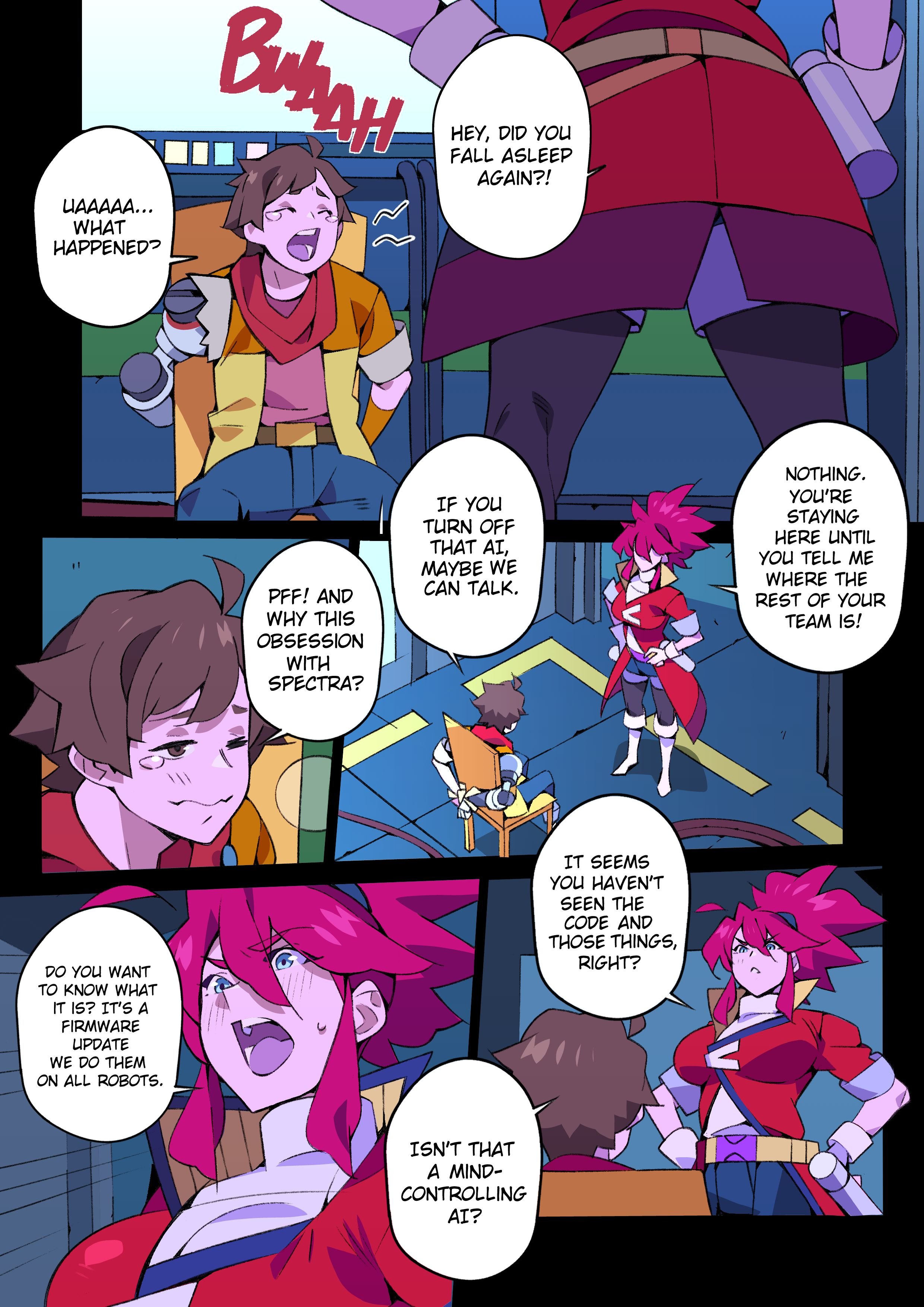 Korsica’s Interrogation (Hi-Fi Rush) [Nisego] 1 . Korsica's Interrogation - Chapter 1 (Hi-Fi Rush) [Nisego] – page 5