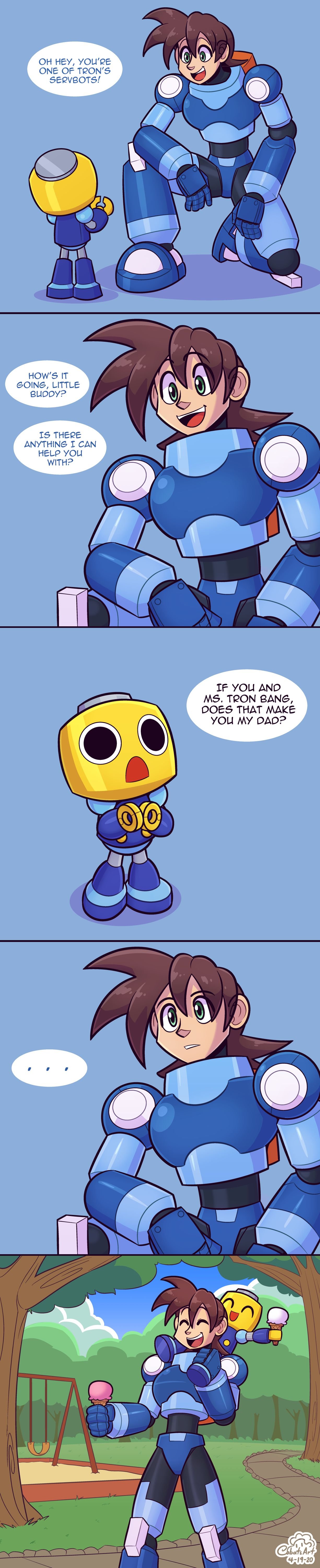 Tron Bonne and Mega-Dweeb (Mega Man Legends) [Cobatsart] Tron Bonne and Mega-Dweeb - (Mega Man Legends) [Cobatsart] – page 11