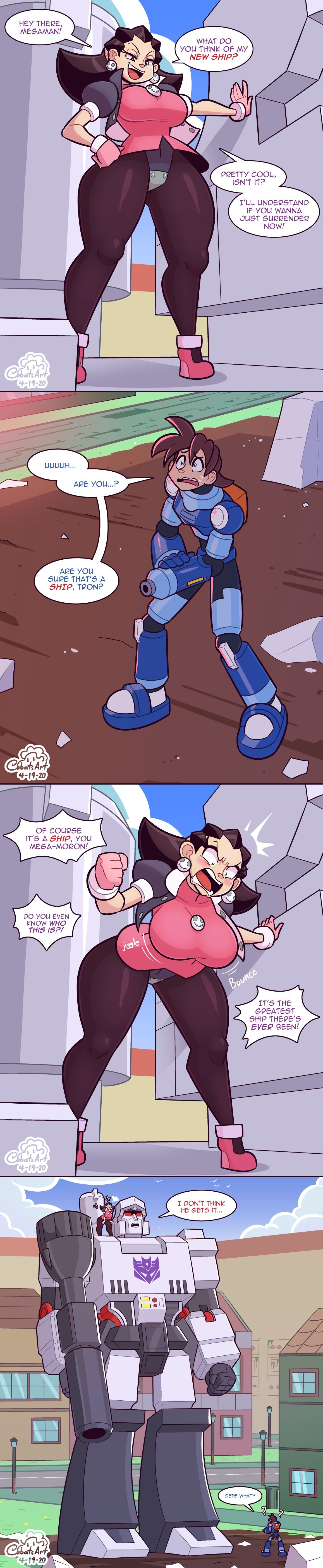 Tron Bonne and Mega-Dweeb (Mega Man Legends) [Cobatsart] Tron Bonne and Mega-Dweeb - (Mega Man Legends) [Cobatsart] – page 12