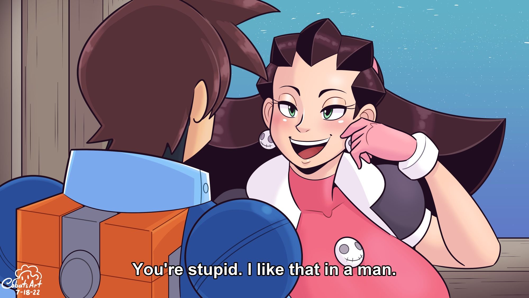 Tron Bonne and Mega-Dweeb (Mega Man Legends) [Cobatsart] Tron Bonne and Mega-Dweeb - (Mega Man Legends) [Cobatsart] – page 49