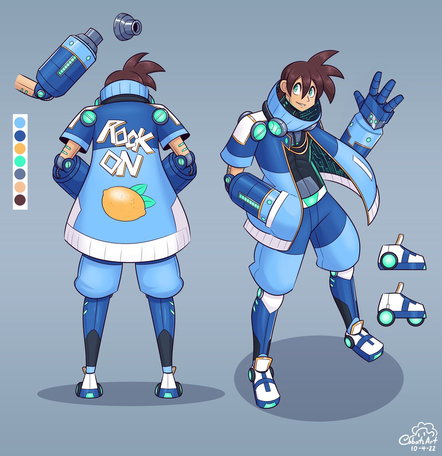 Tron Bonne and Mega-Dweeb (Mega Man Legends) [Cobatsart] Tron Bonne and Mega-Dweeb - (Mega Man Legends) [Cobatsart] – page 53