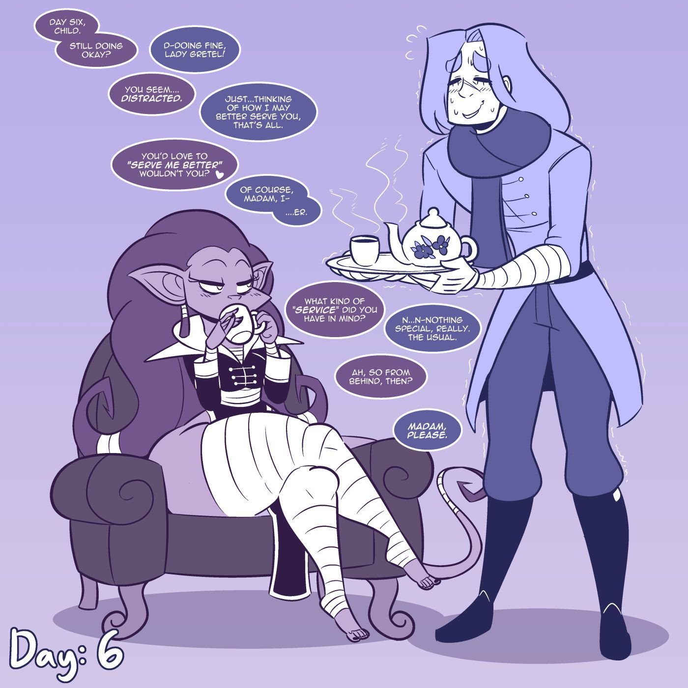 Solus x Gretel: Discipline and Desire [Cobatsart] Solus x Gretel: No Nut November - [Cobatsart] – page 3