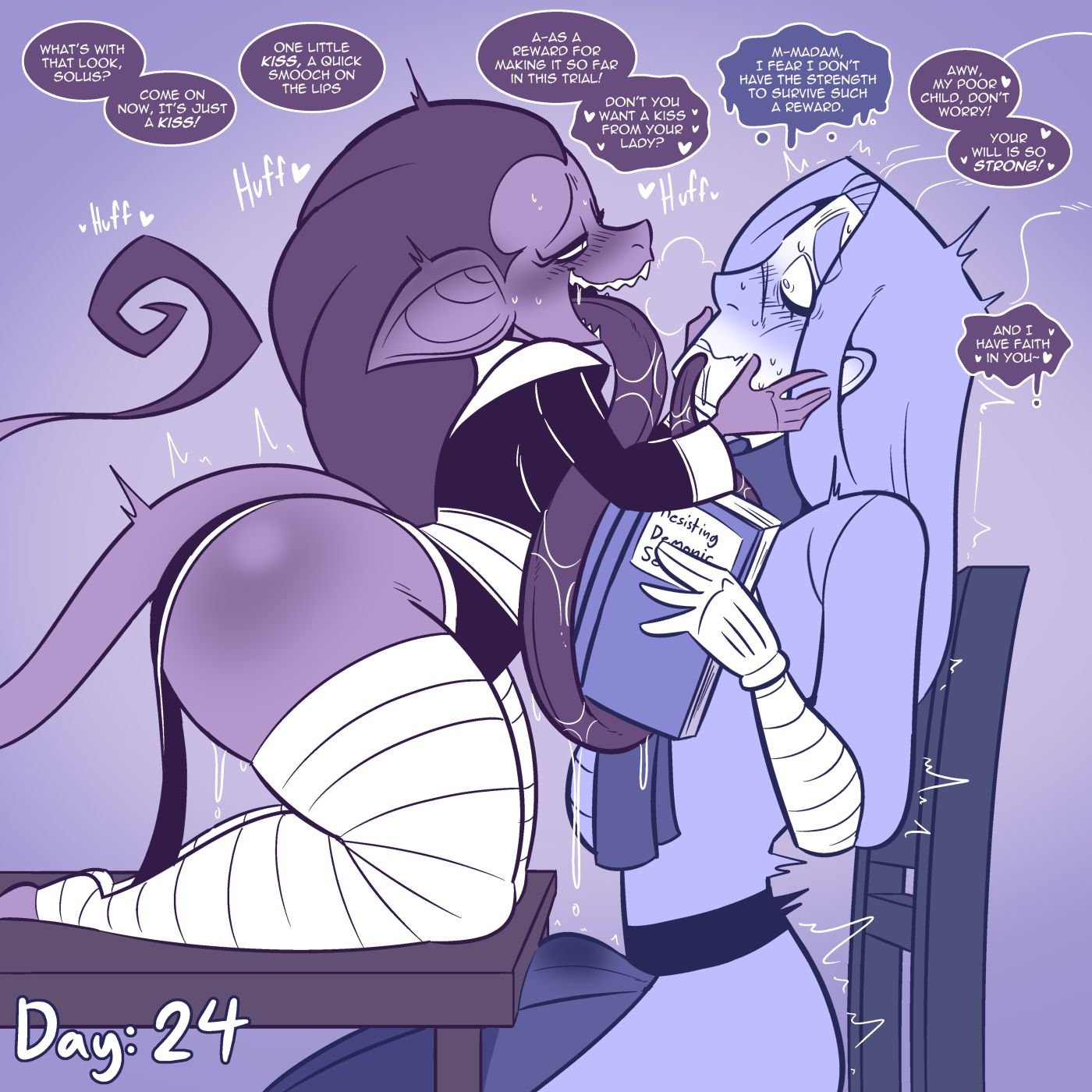 Solus x Gretel: Discipline and Desire [Cobatsart] Solus x Gretel: No Nut November - [Cobatsart] – page 9