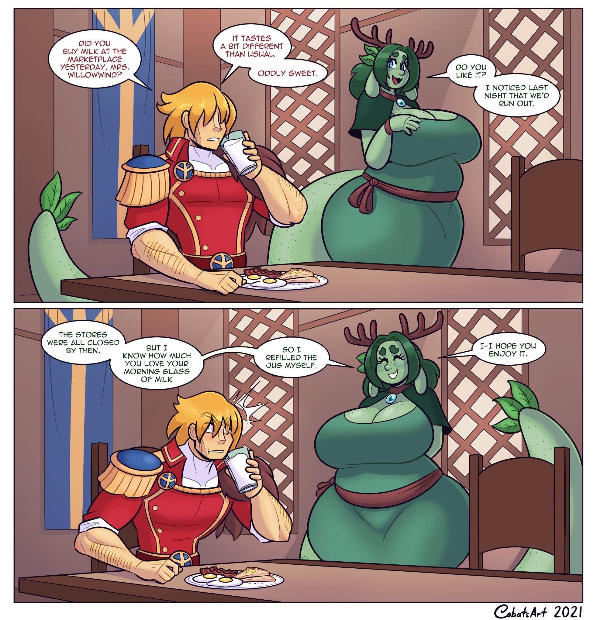 Udderly Dairy Situation [Cobatsart] 1 . Udderly Dairy Situation - Chapter 1 [Cobatsart] – page 1