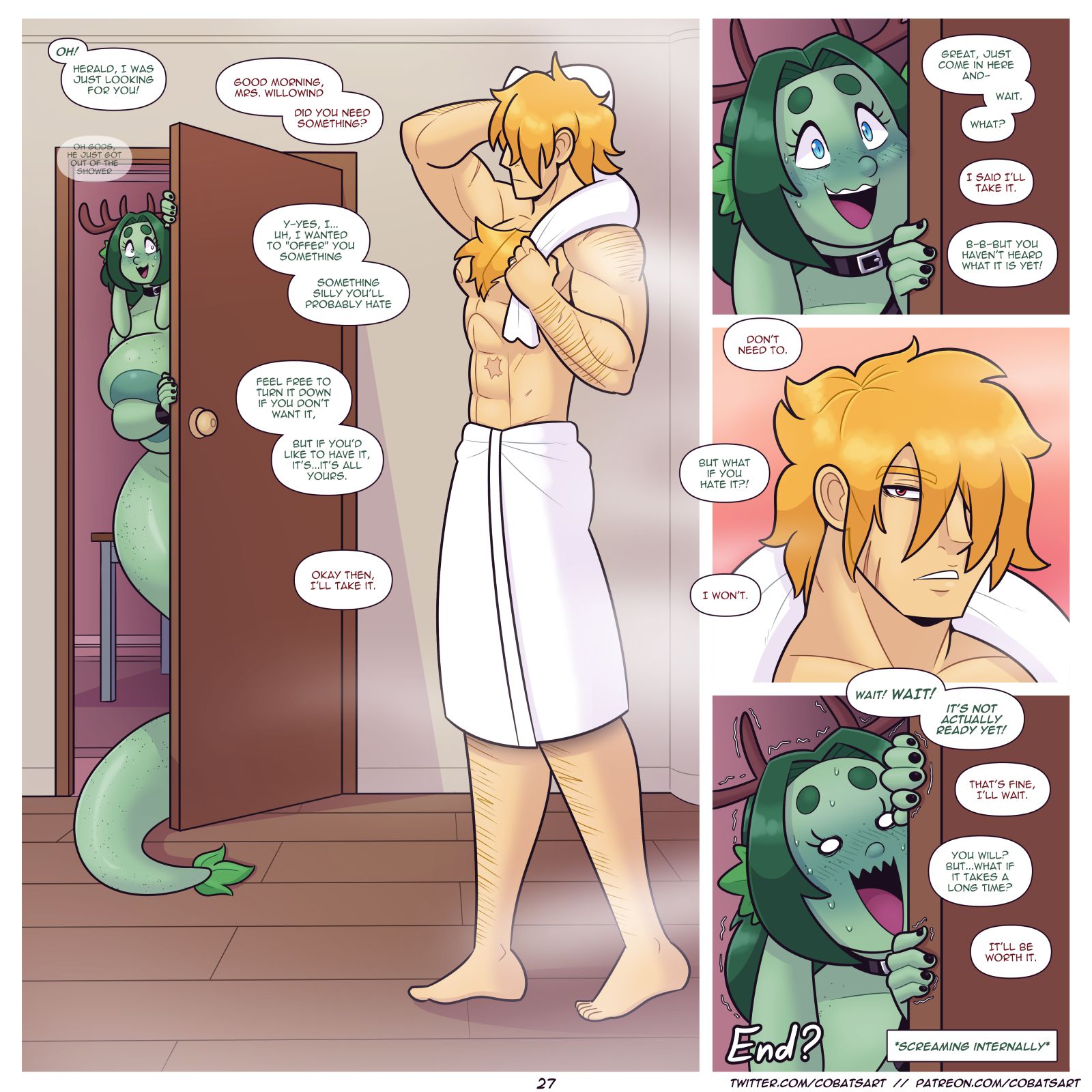 Cobble Kingdom: Tying the Knot [Cobatsart] 1 . Cobble Kingdom: Tying the Knot - Chapter 1 [Cobatsart] – page 28