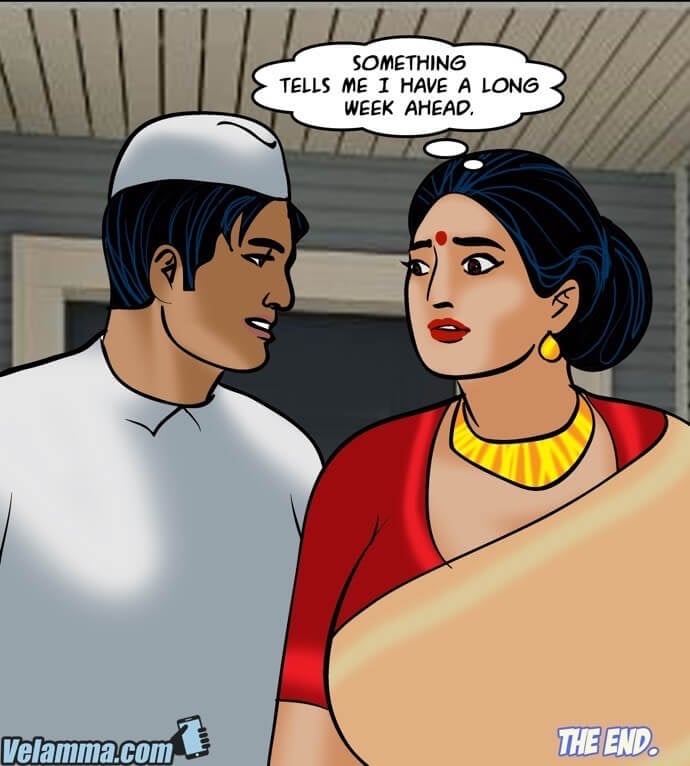 Velamma [Velamma] 72 . Velamma - Chapter 72 - The Naughty Naukar [Velamma] – page 157