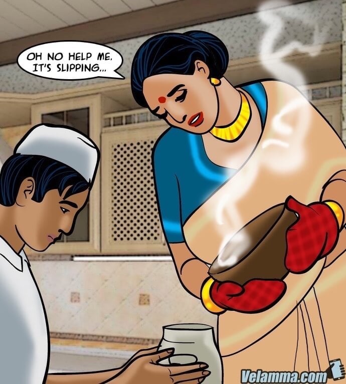 Velamma [Velamma] 72 . Velamma - Chapter 72 - The Naughty Naukar [Velamma] – page 45