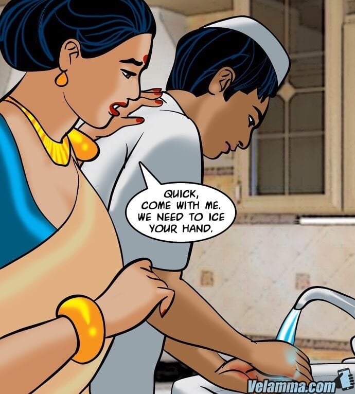Velamma [Velamma] 72 . Velamma - Chapter 72 - The Naughty Naukar [Velamma] – page 48