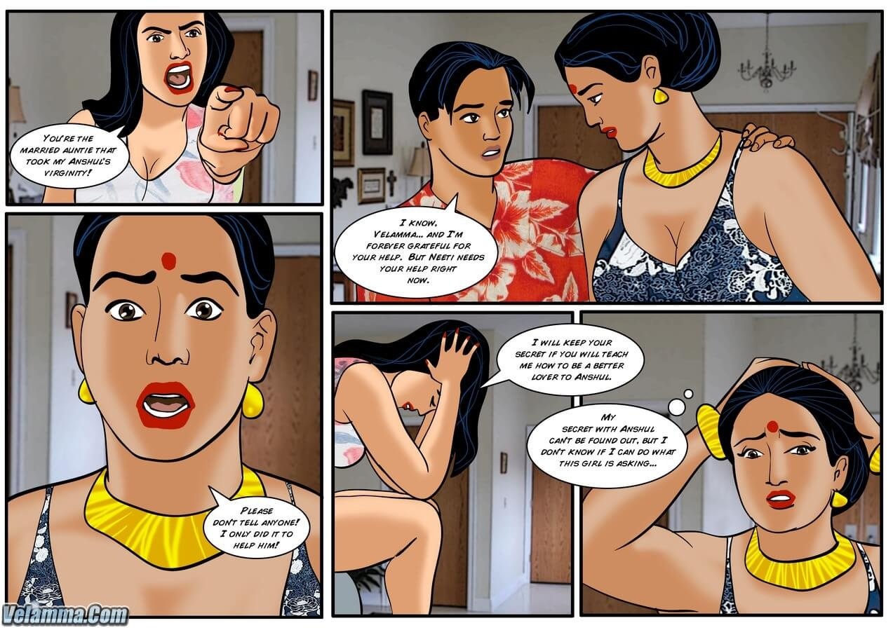 Velamma [Velamma] 30 . Velamma - Chapter 30 - Virgin School [Velamma] – page 15