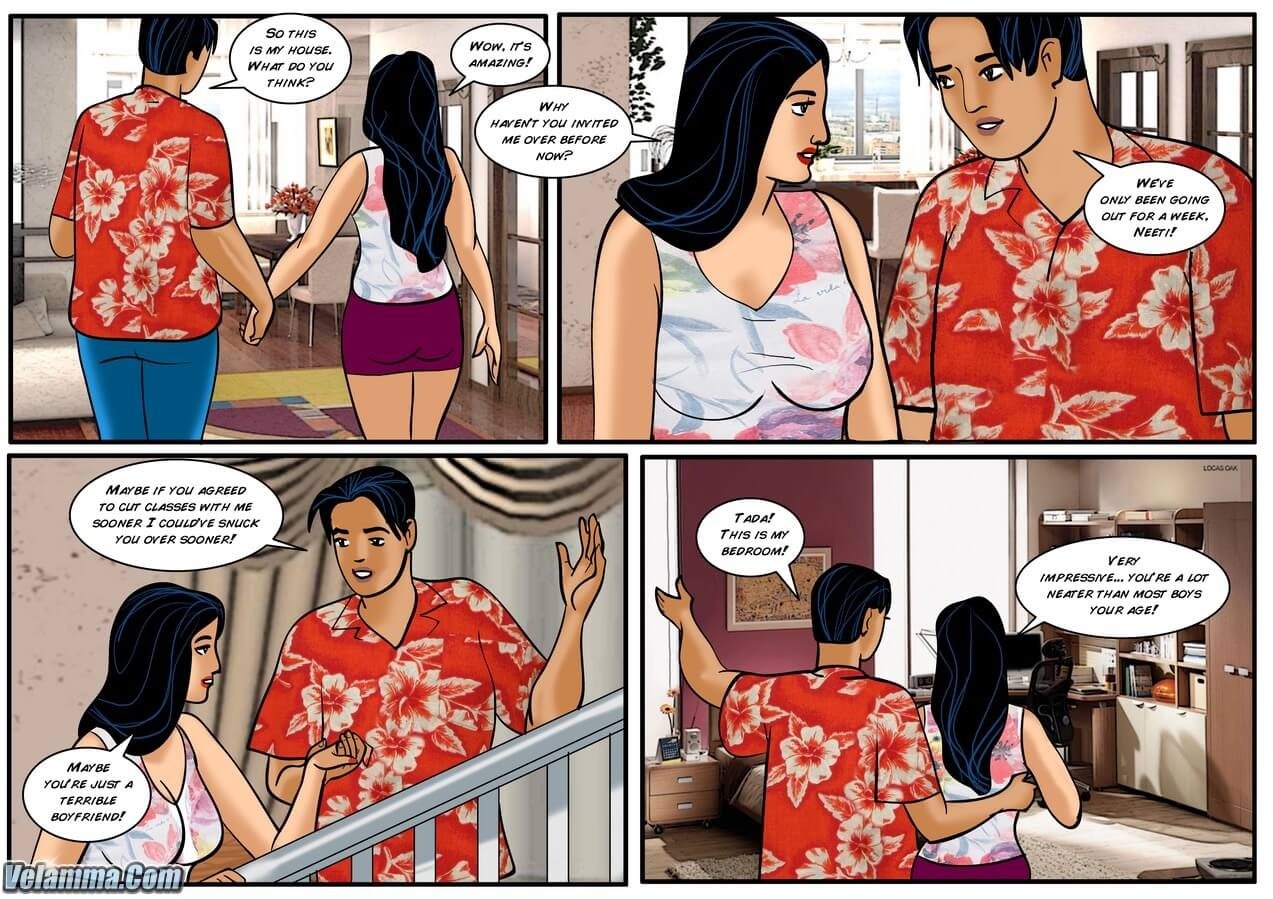 Velamma [Velamma] 30 . Velamma - Chapter 30 - Virgin School [Velamma] – page 4