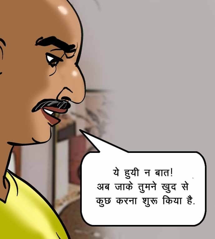 Velamma [Velamma] 52.5 . Velamma - Hindi - Chapter 52 - चोरी पकड़ी गयी [Velamma] – page 156