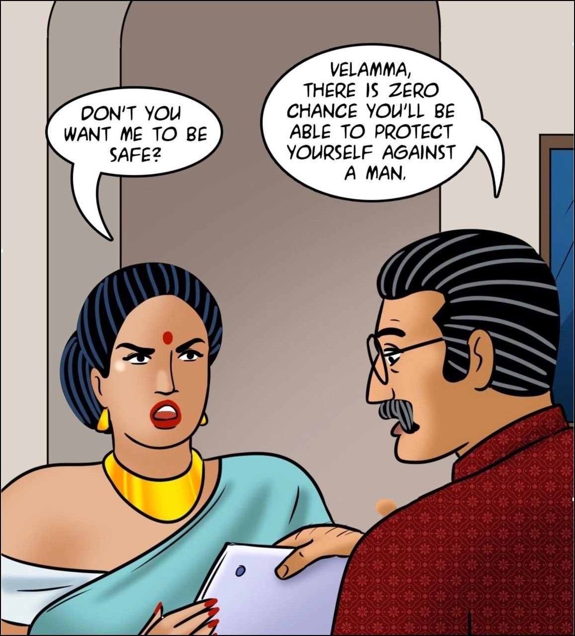 Velamma [Velamma] 125 . Velamma - LQ - Chapter 125 - A New Technique [Velamma] – page 40