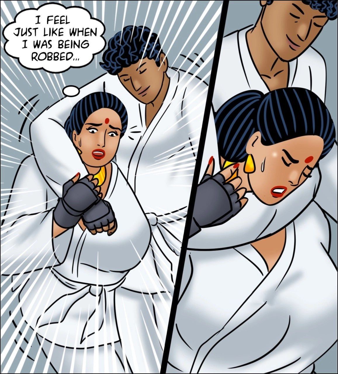Velamma [Velamma] 125 . Velamma - LQ - Chapter 125 - A New Technique [Velamma] – page 57