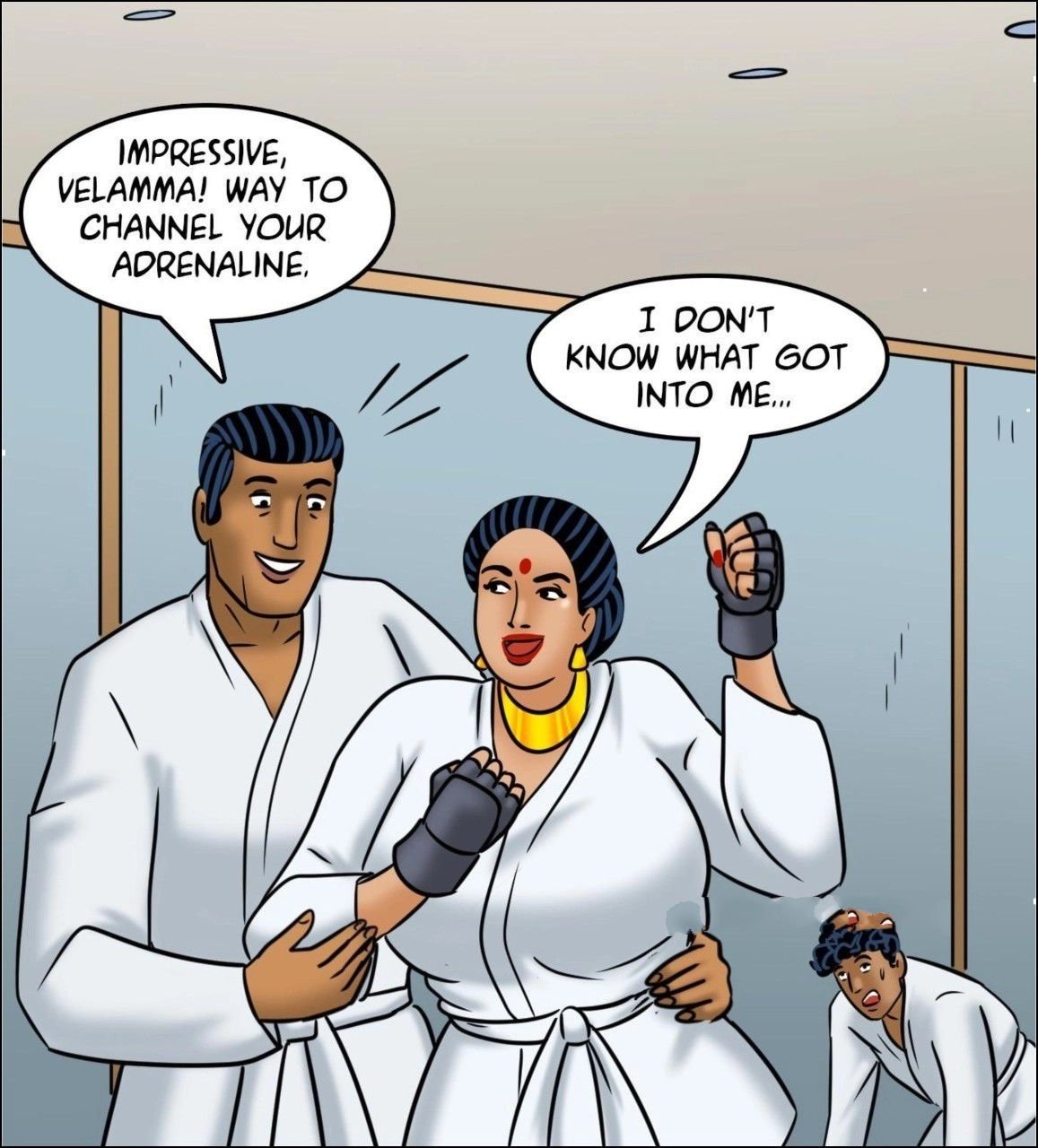Velamma [Velamma] 125 . Velamma - LQ - Chapter 125 - A New Technique [Velamma] – page 60