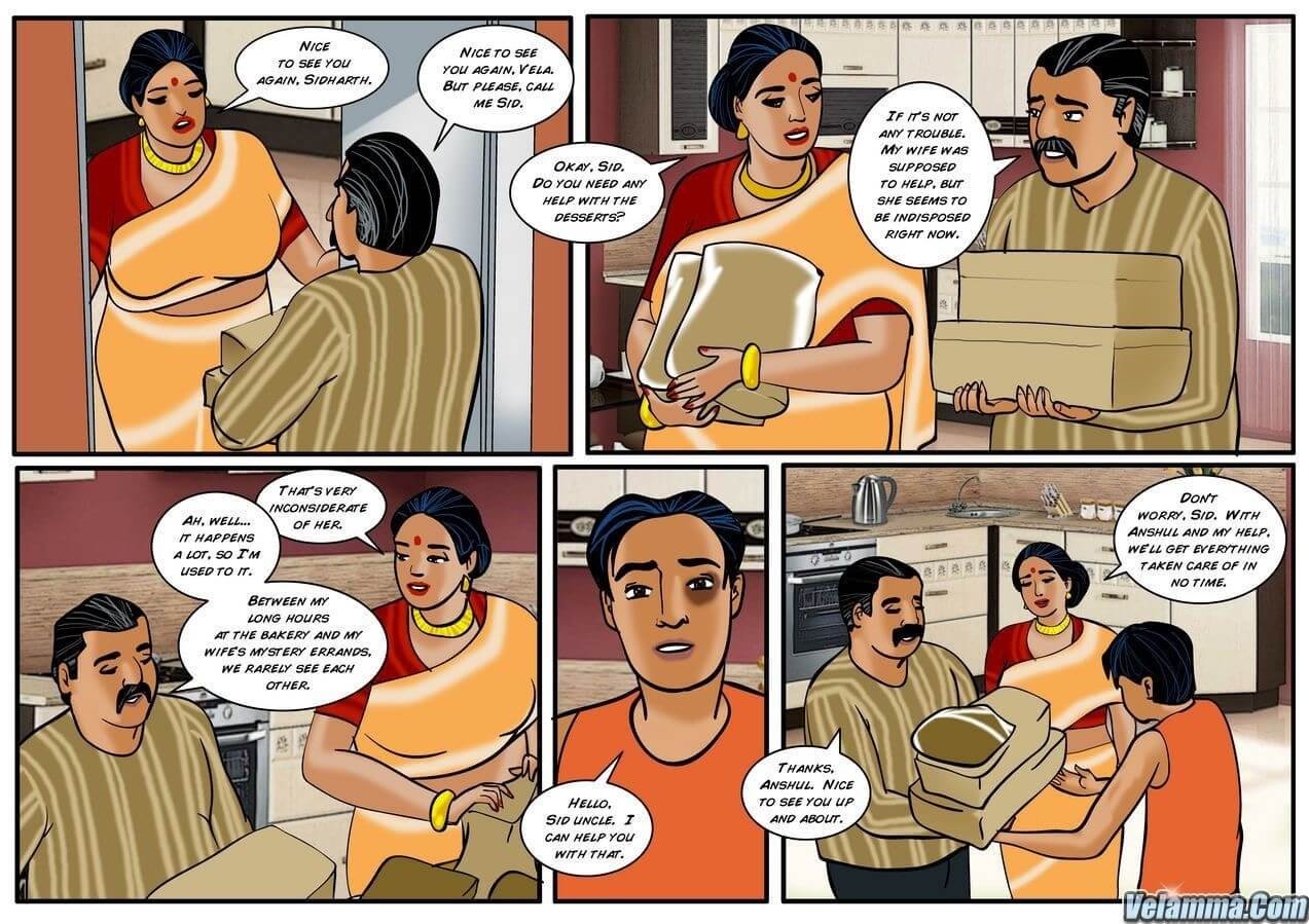 Velamma [Velamma] 24 . Velamma - Chapter 24 - Cooking With Ass [Velamma] – page 15