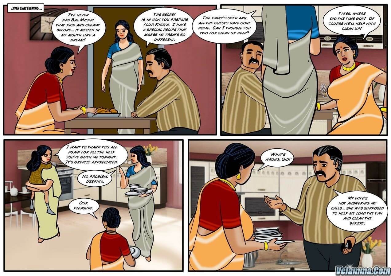 Velamma [Velamma] 24 . Velamma - Chapter 24 - Cooking With Ass [Velamma] – page 16