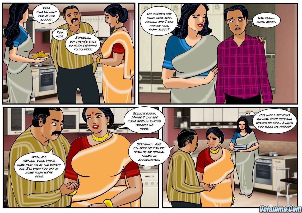 Velamma [Velamma] 24 . Velamma - Chapter 24 - Cooking With Ass [Velamma] – page 17