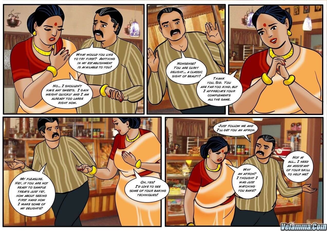 Velamma [Velamma] 24 . Velamma - Chapter 24 - Cooking With Ass [Velamma] – page 19