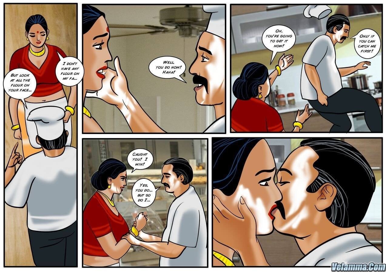 Velamma [Velamma] 24 . Velamma - Chapter 24 - Cooking With Ass [Velamma] – page 21