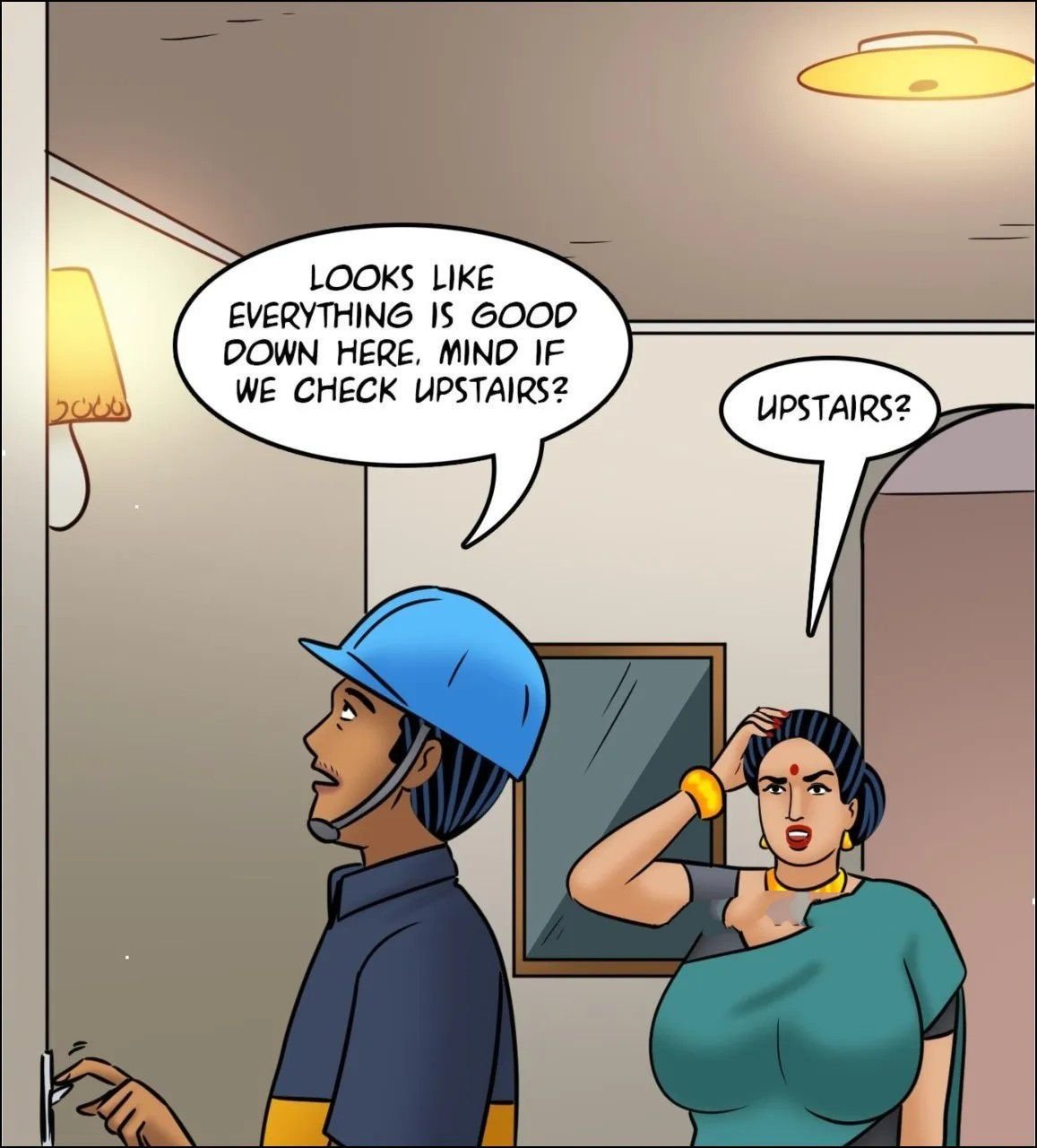 Velamma [Velamma] 124 . Velamma - Chapter 124 - Blind Man's Bluff [Velamma] – page 114