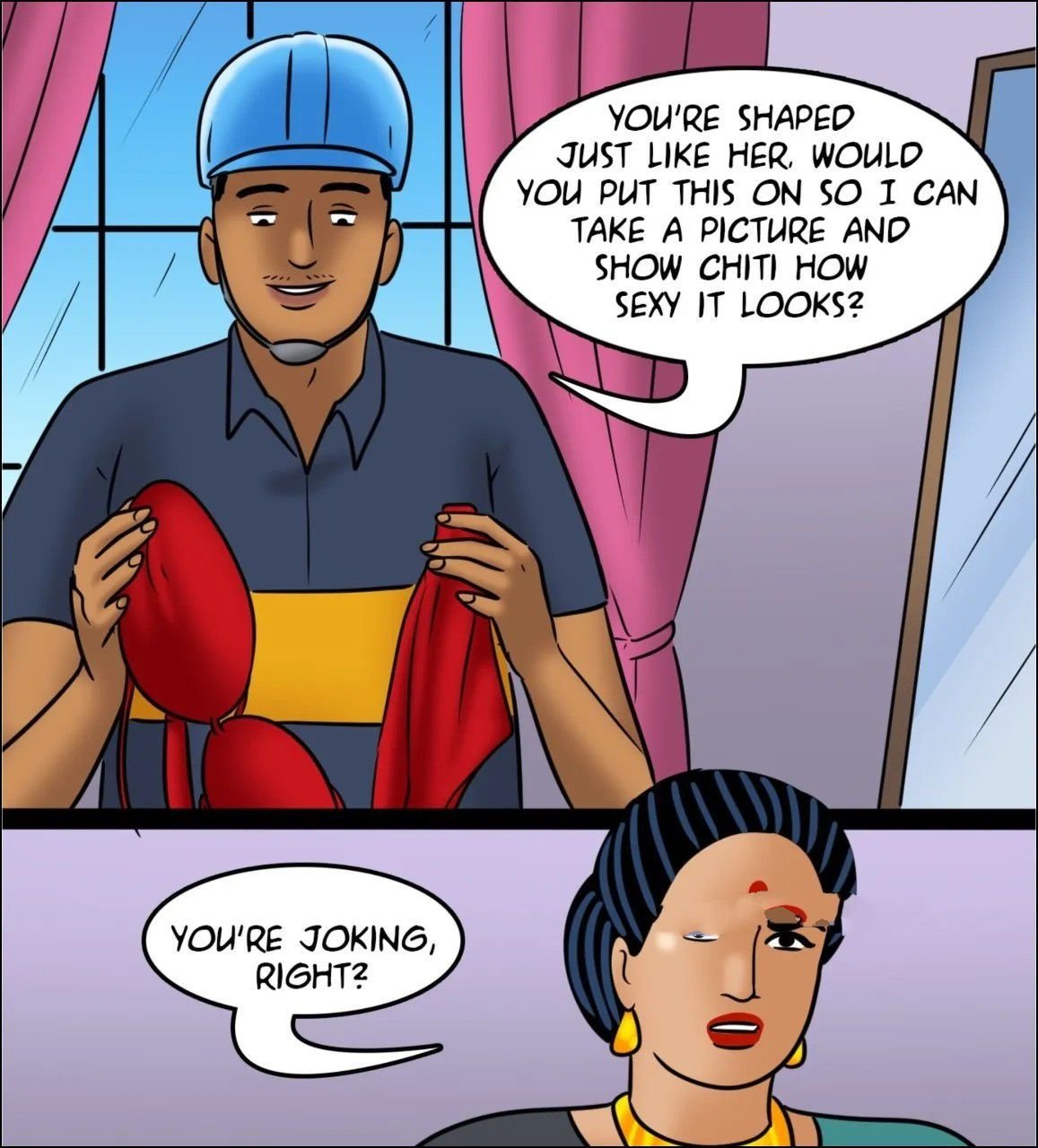 Velamma [Velamma] 124 . Velamma - Chapter 124 - Blind Man's Bluff [Velamma] – page 119