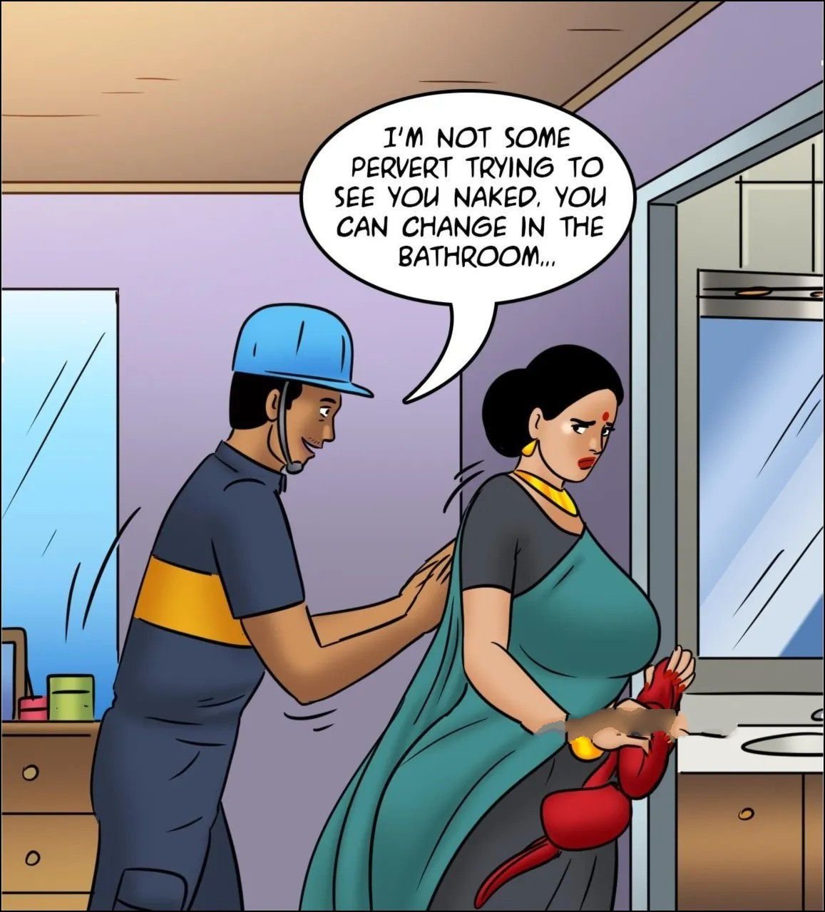Velamma [Velamma] 124 . Velamma - Chapter 124 - Blind Man's Bluff [Velamma] – page 120