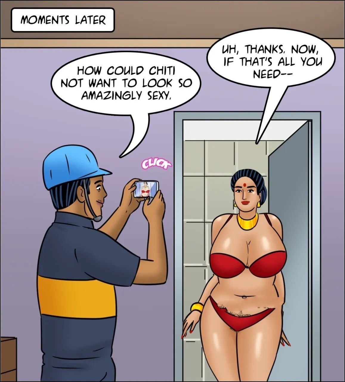 Velamma [Velamma] 124 . Velamma - Chapter 124 - Blind Man's Bluff [Velamma] – page 121