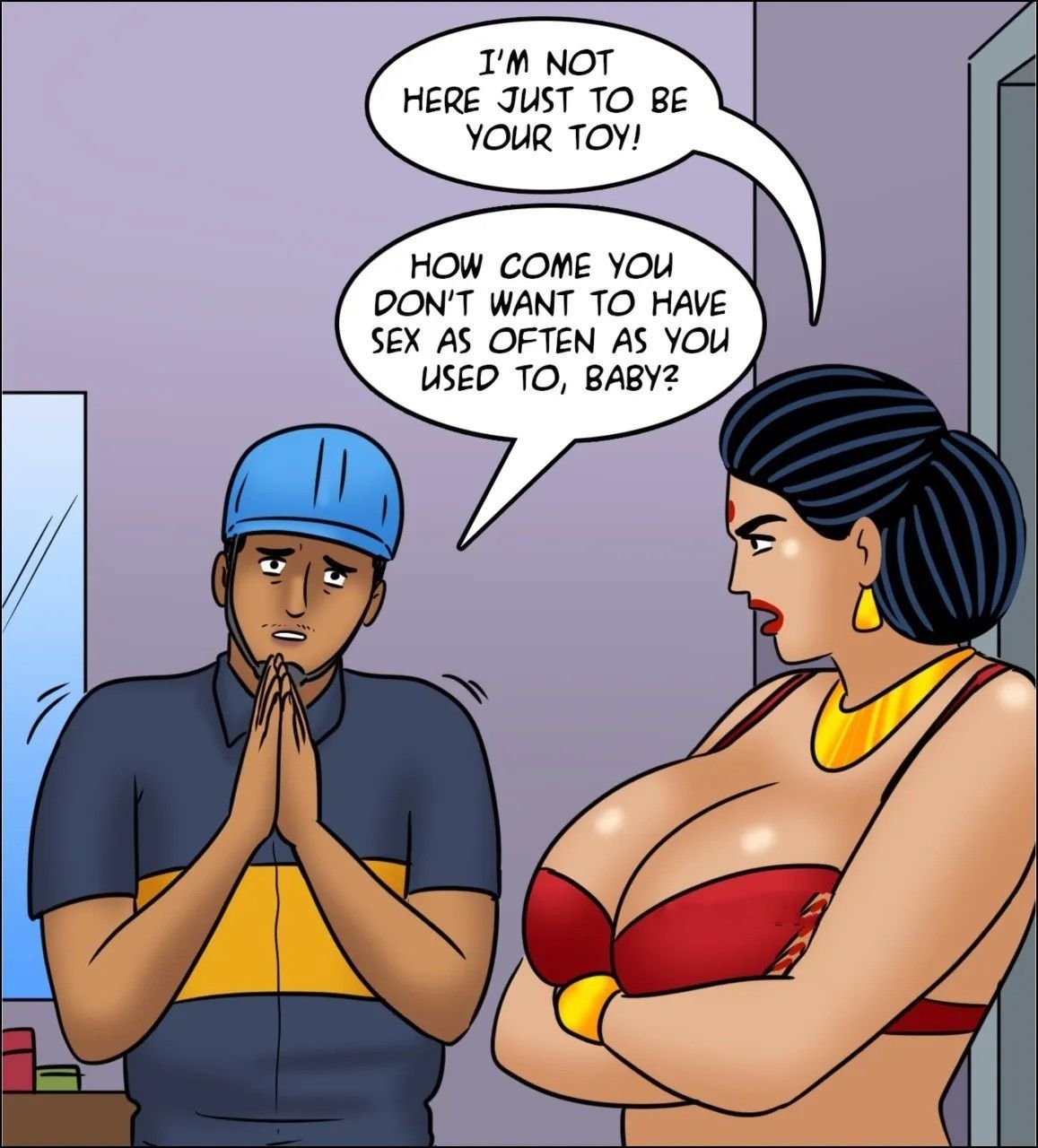 Velamma [Velamma] 124 . Velamma - Chapter 124 - Blind Man's Bluff [Velamma] – page 125