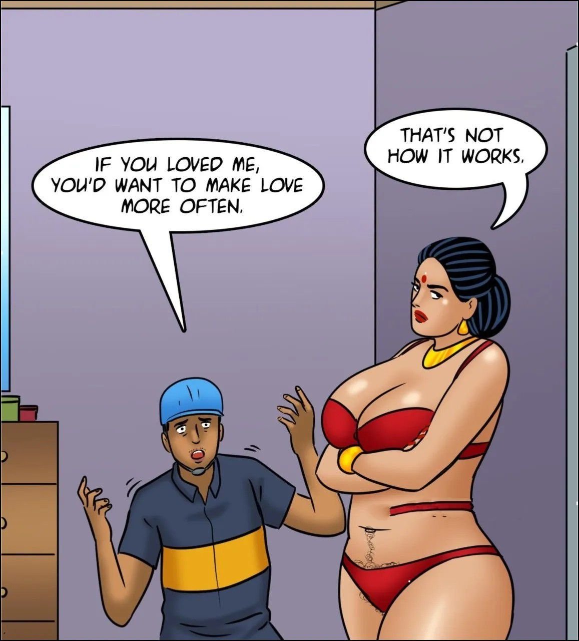 Velamma [Velamma] 124 . Velamma - Chapter 124 - Blind Man's Bluff [Velamma] – page 126