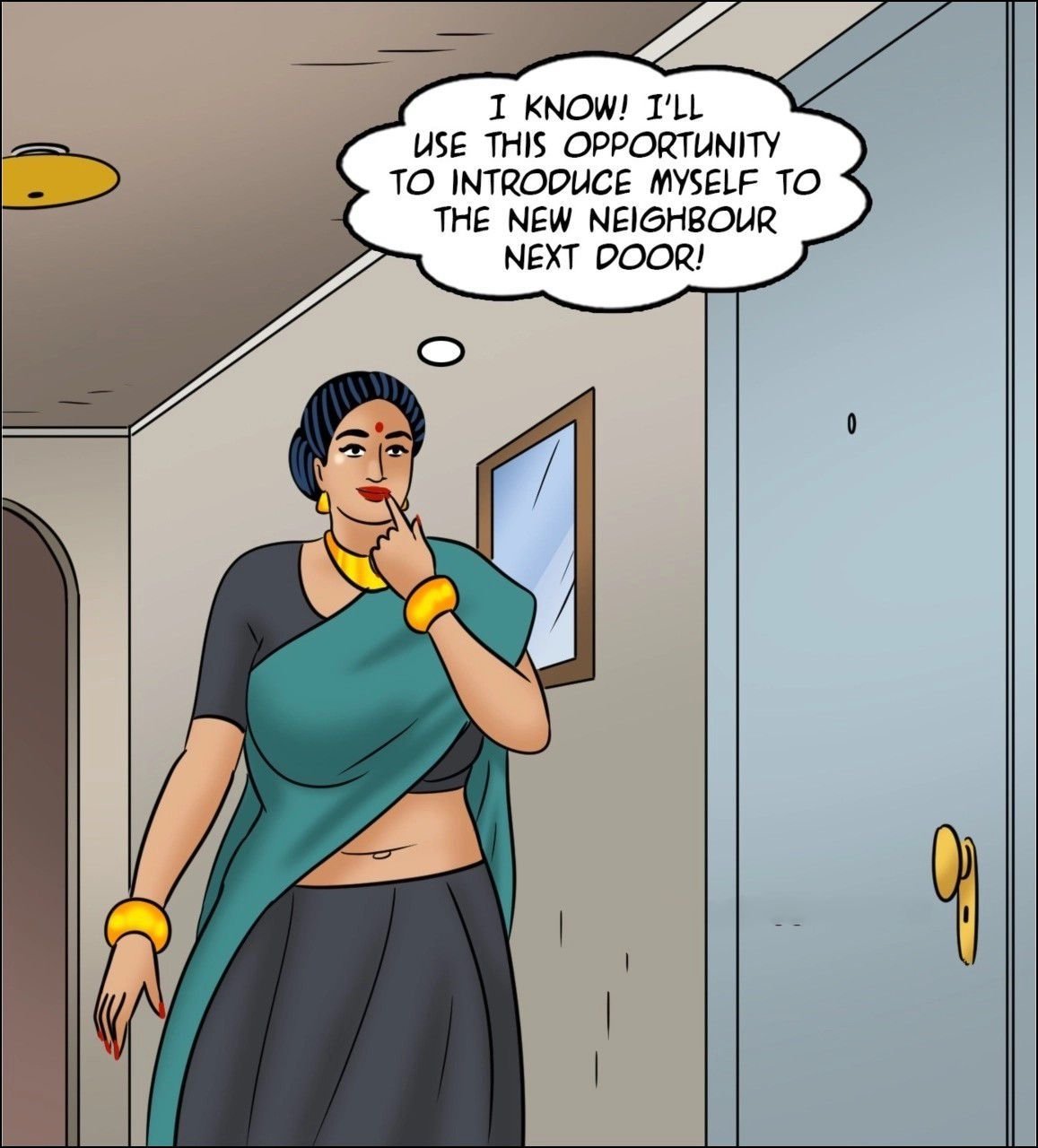 Velamma [Velamma] 124 . Velamma - Chapter 124 - Blind Man's Bluff [Velamma] – page 19