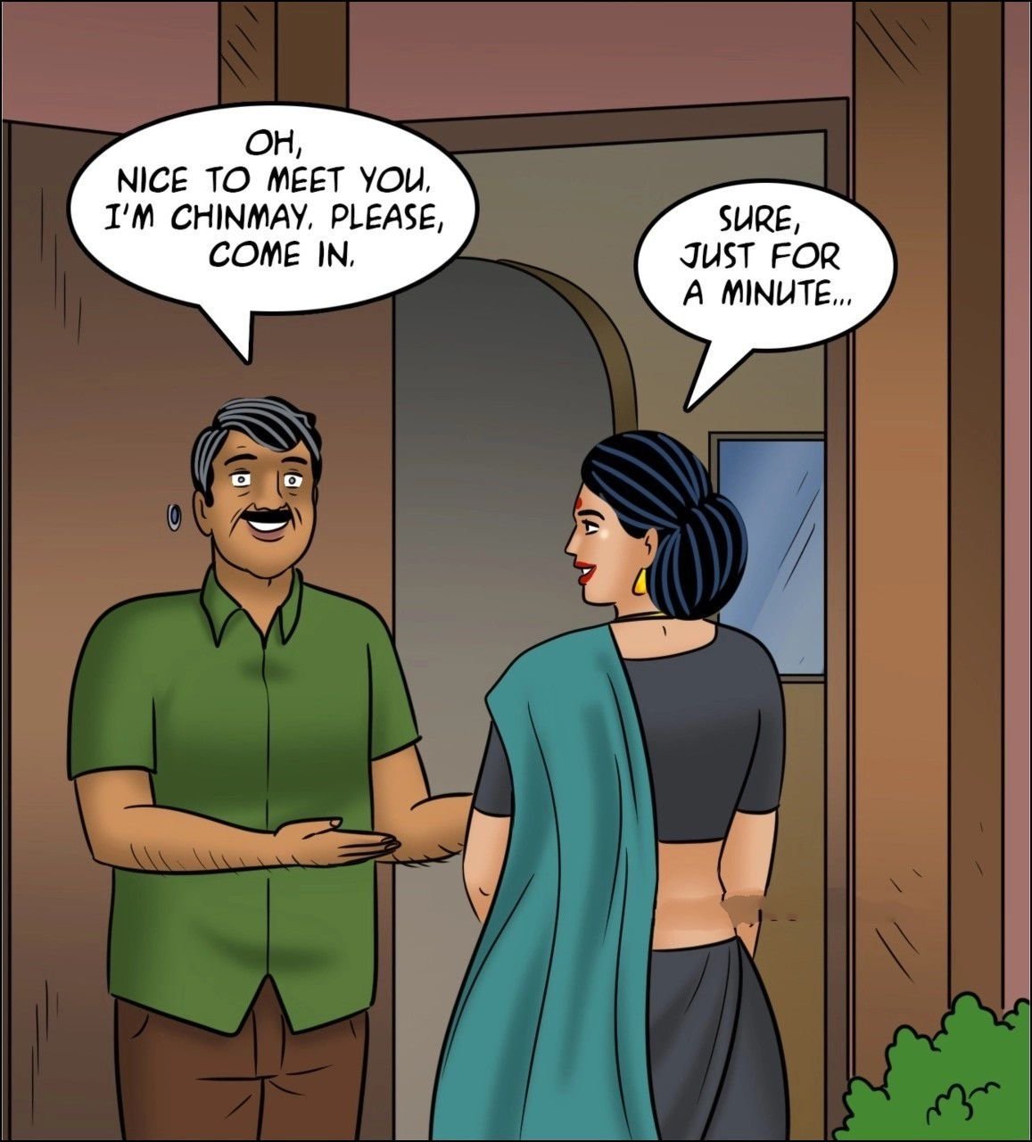 Velamma [Velamma] 124 . Velamma - Chapter 124 - Blind Man's Bluff [Velamma] – page 23